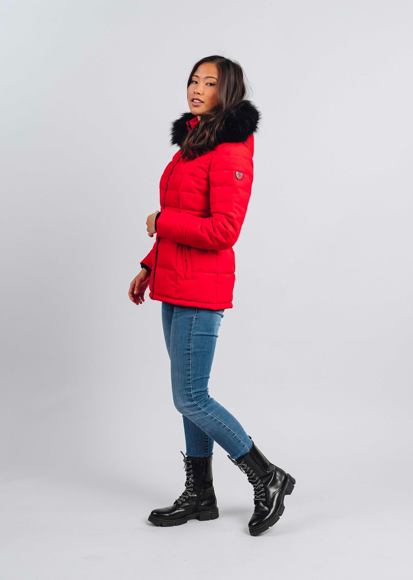 Doudoune Minaj Future rouge