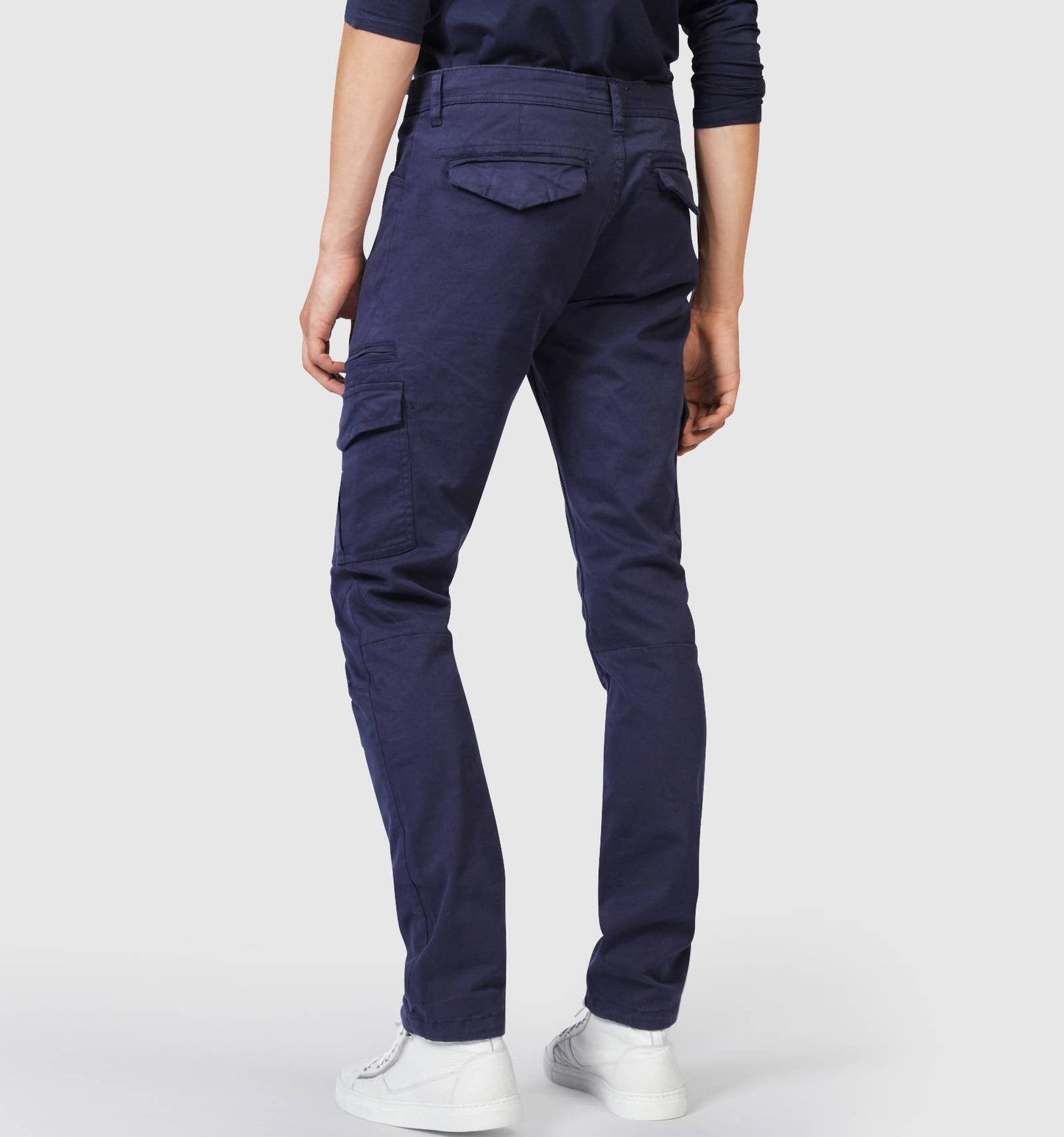 Pantalon bleu marine TONVUI MAHEVAN