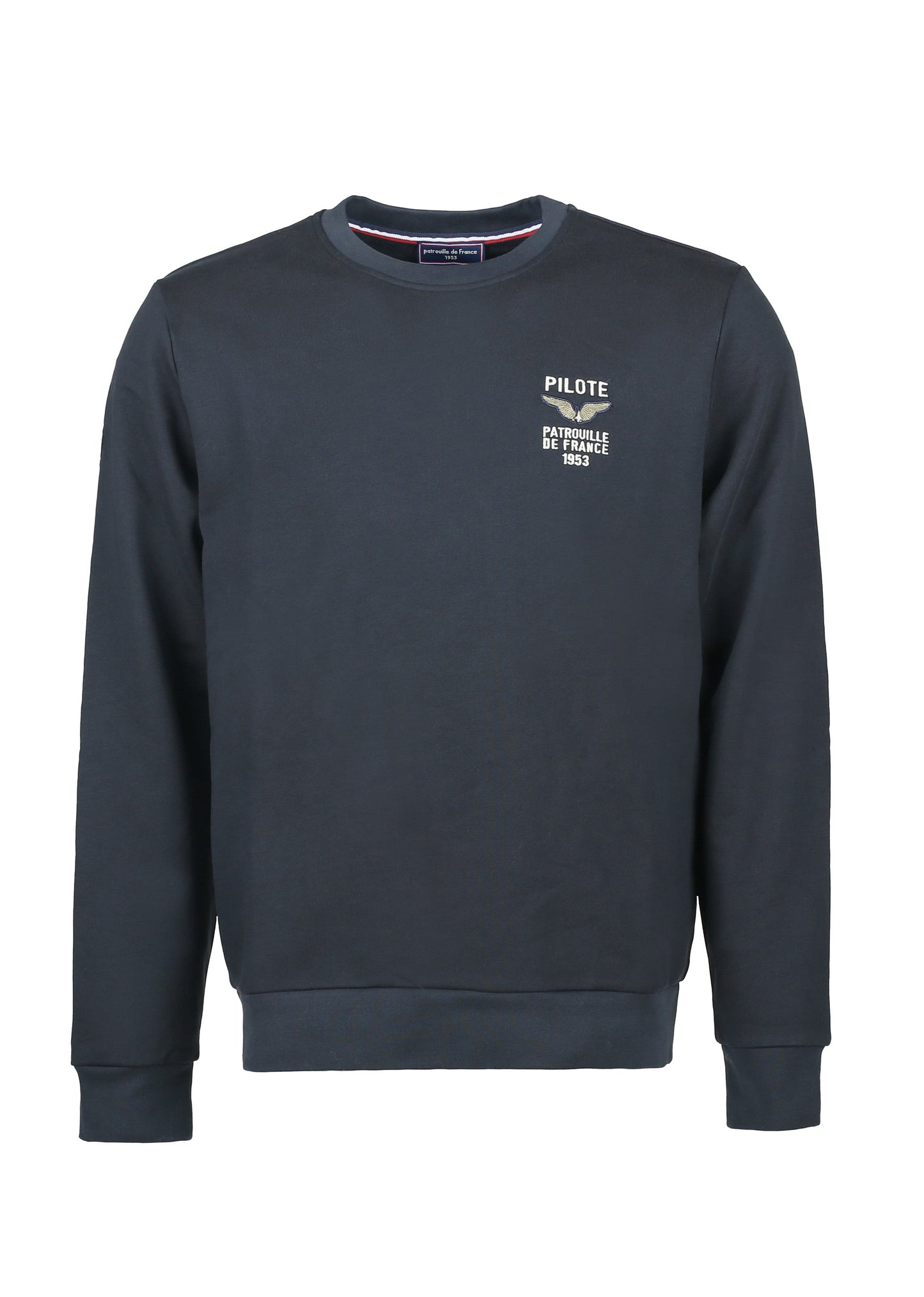 Sweatshirt bleu marine foncé DIAMOND FRENCH