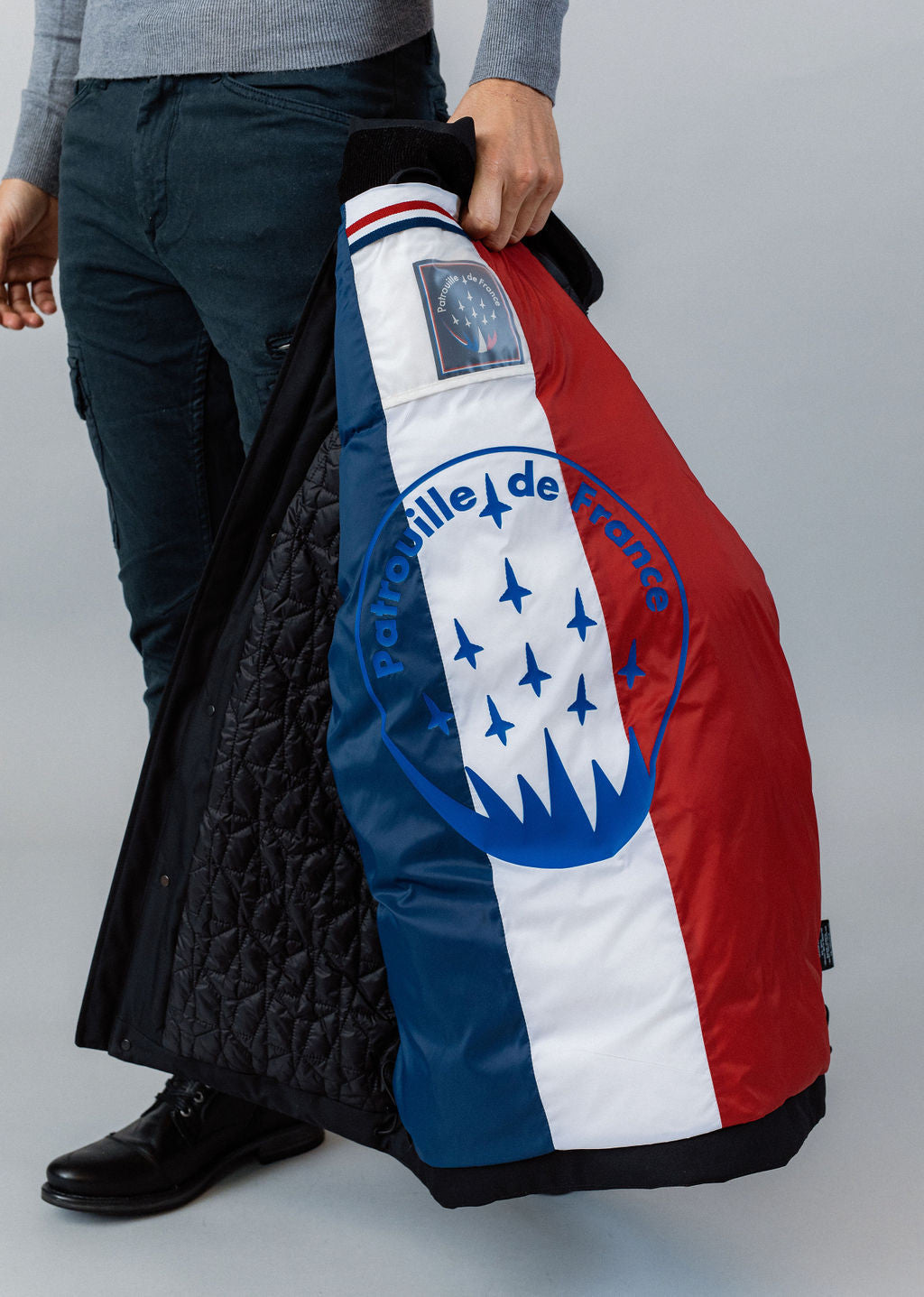 Parka noire TARMAC CREW