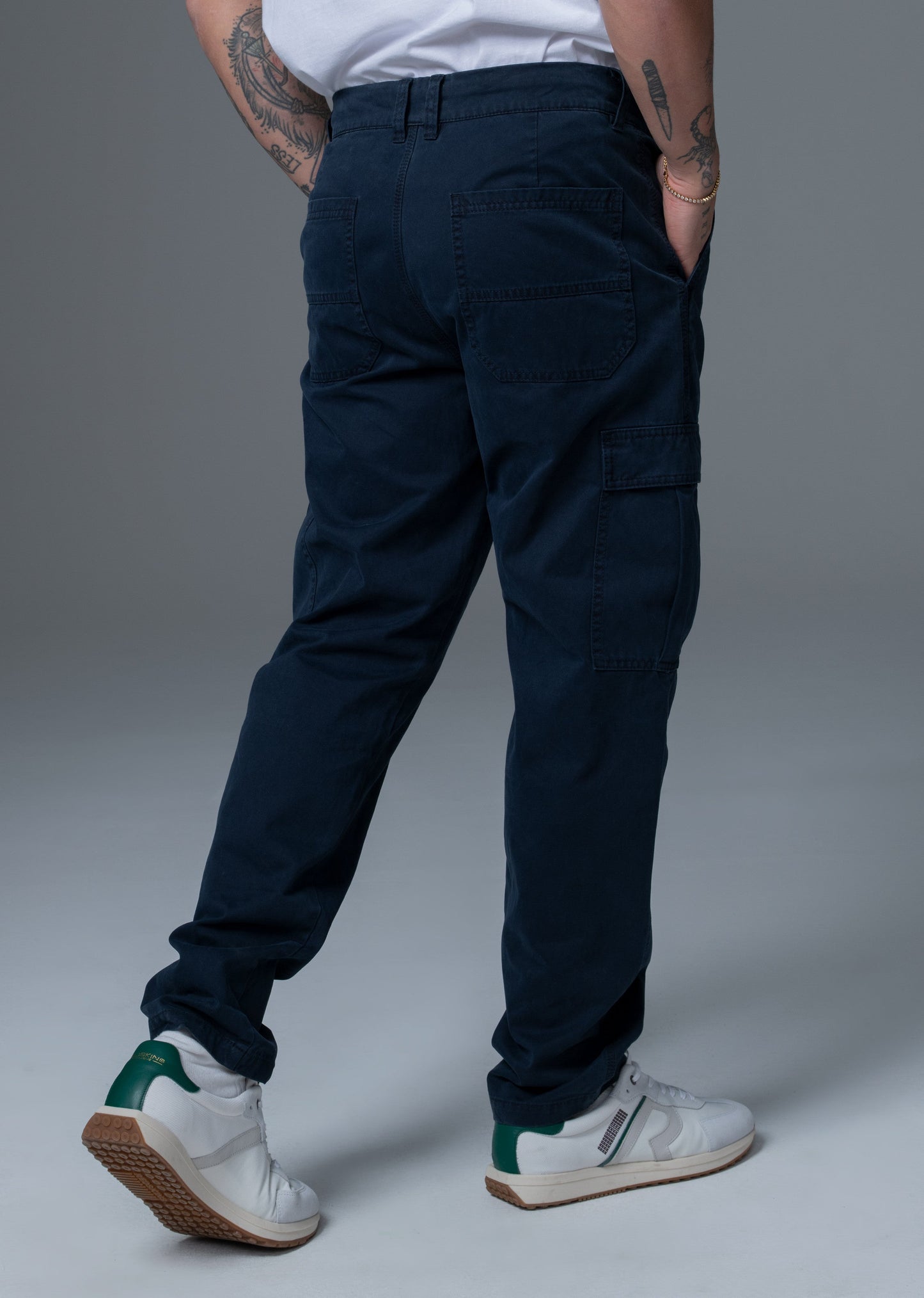 Pantalon bleu marine BRIDGER JAGUARD