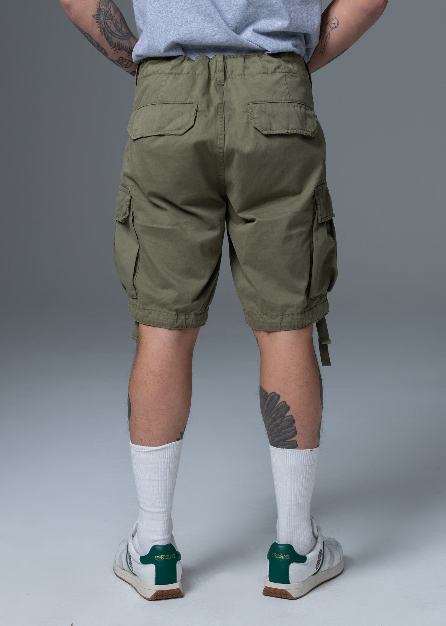 Short vert DIOUS JAGUARD