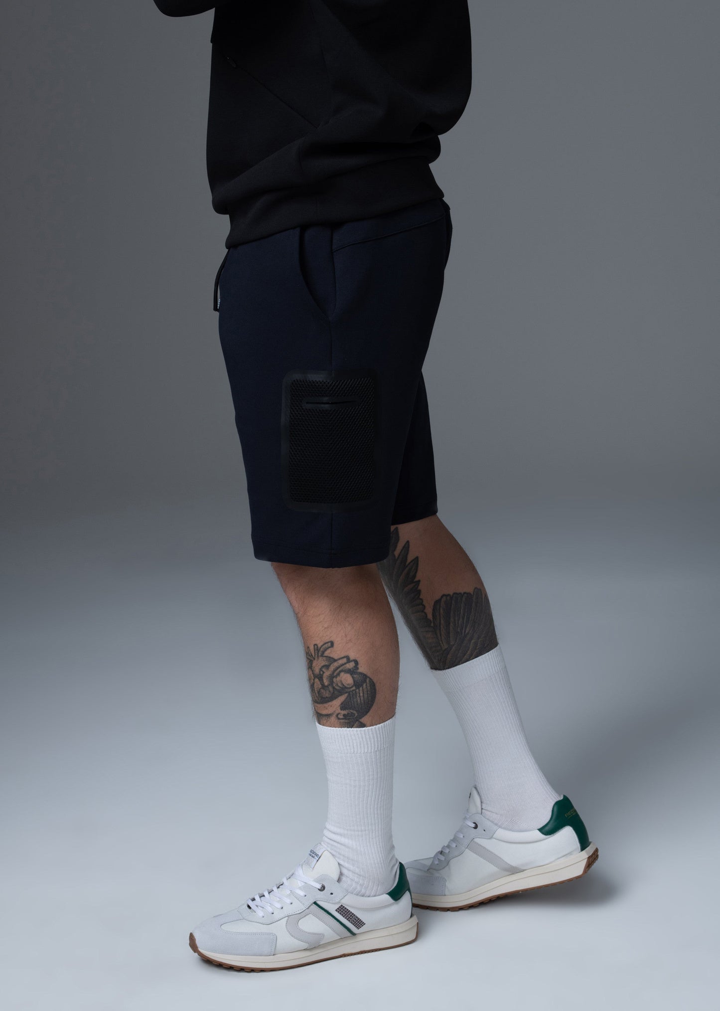 JOGGING Short bleu marine SPARK QUOTE