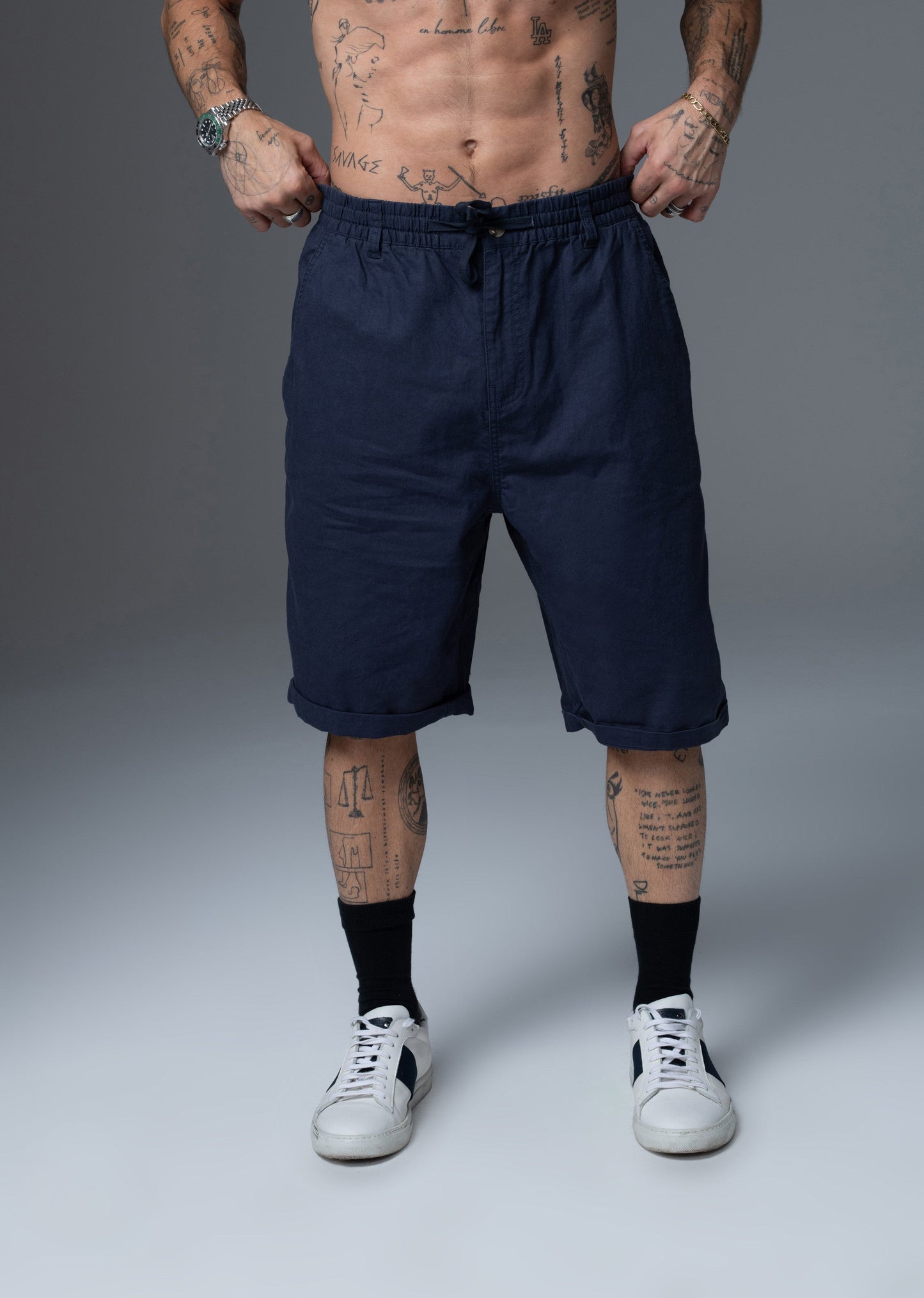 Short bleu marine SPEC JOSEPH