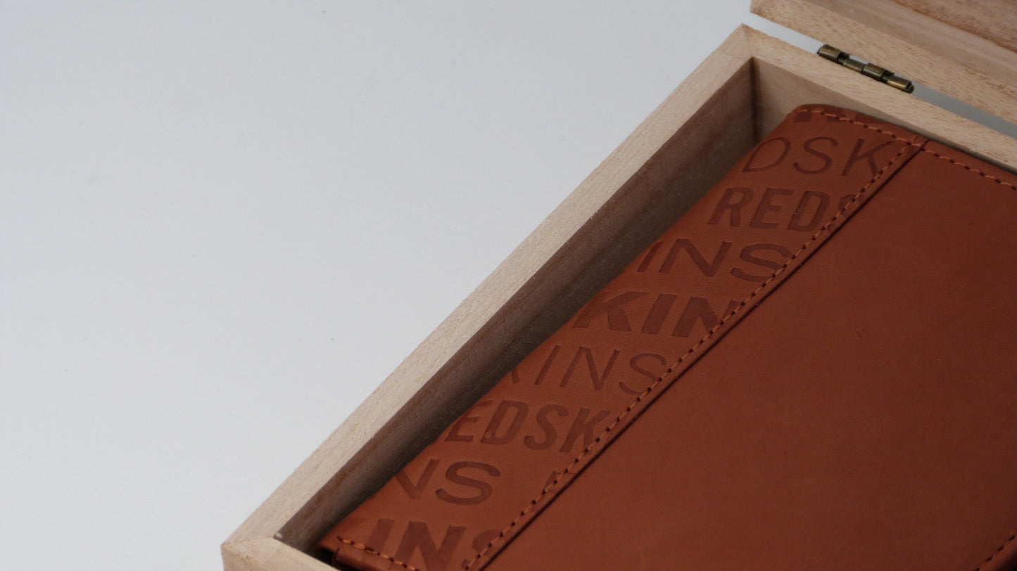 Porte Feuille cognac JANSEN