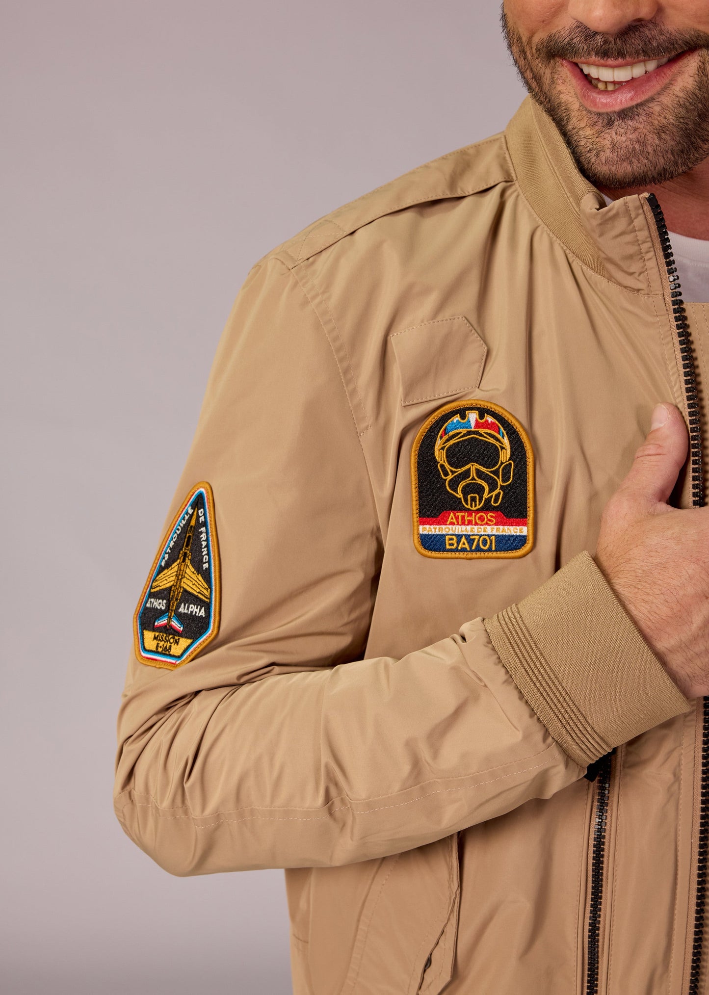 Veste beige CRUISER MEMORY