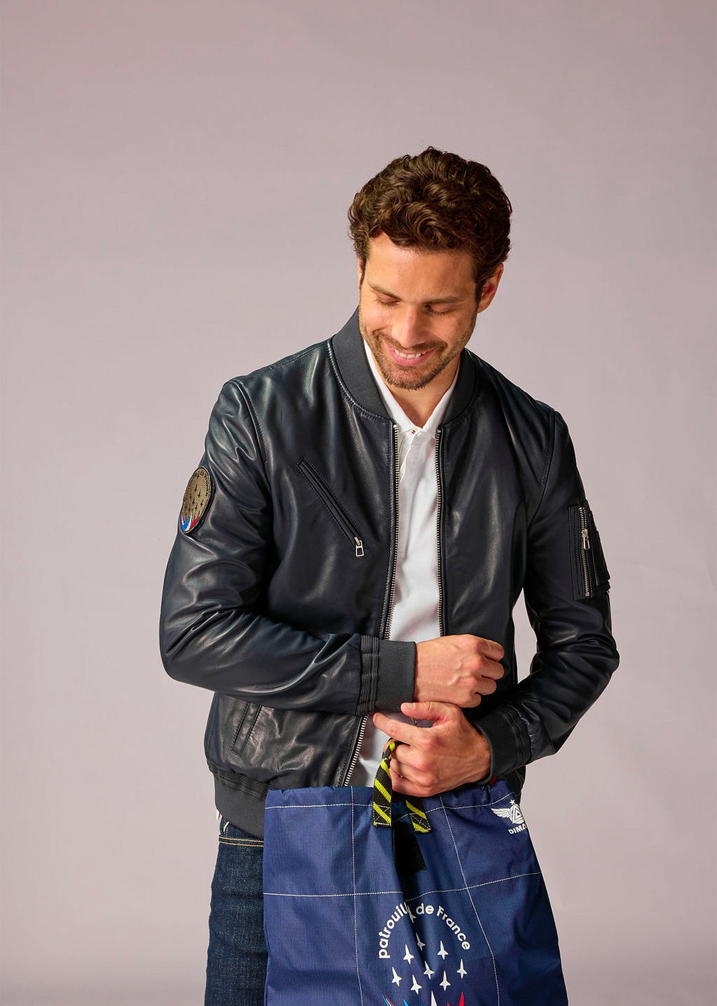 Blouson bleu marine GUN PALOMA PAF