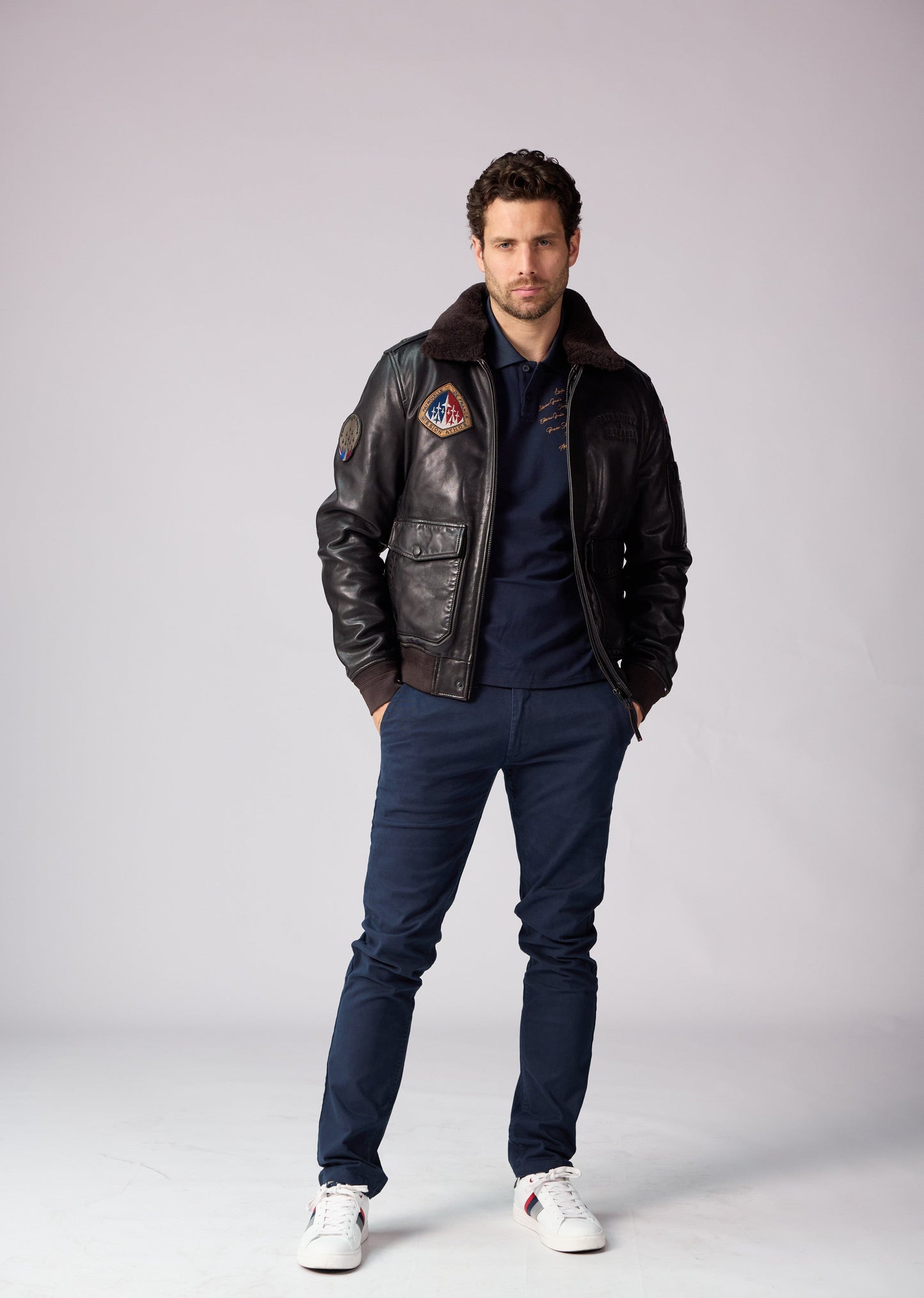 Cuir marron RAVEN ALPHA