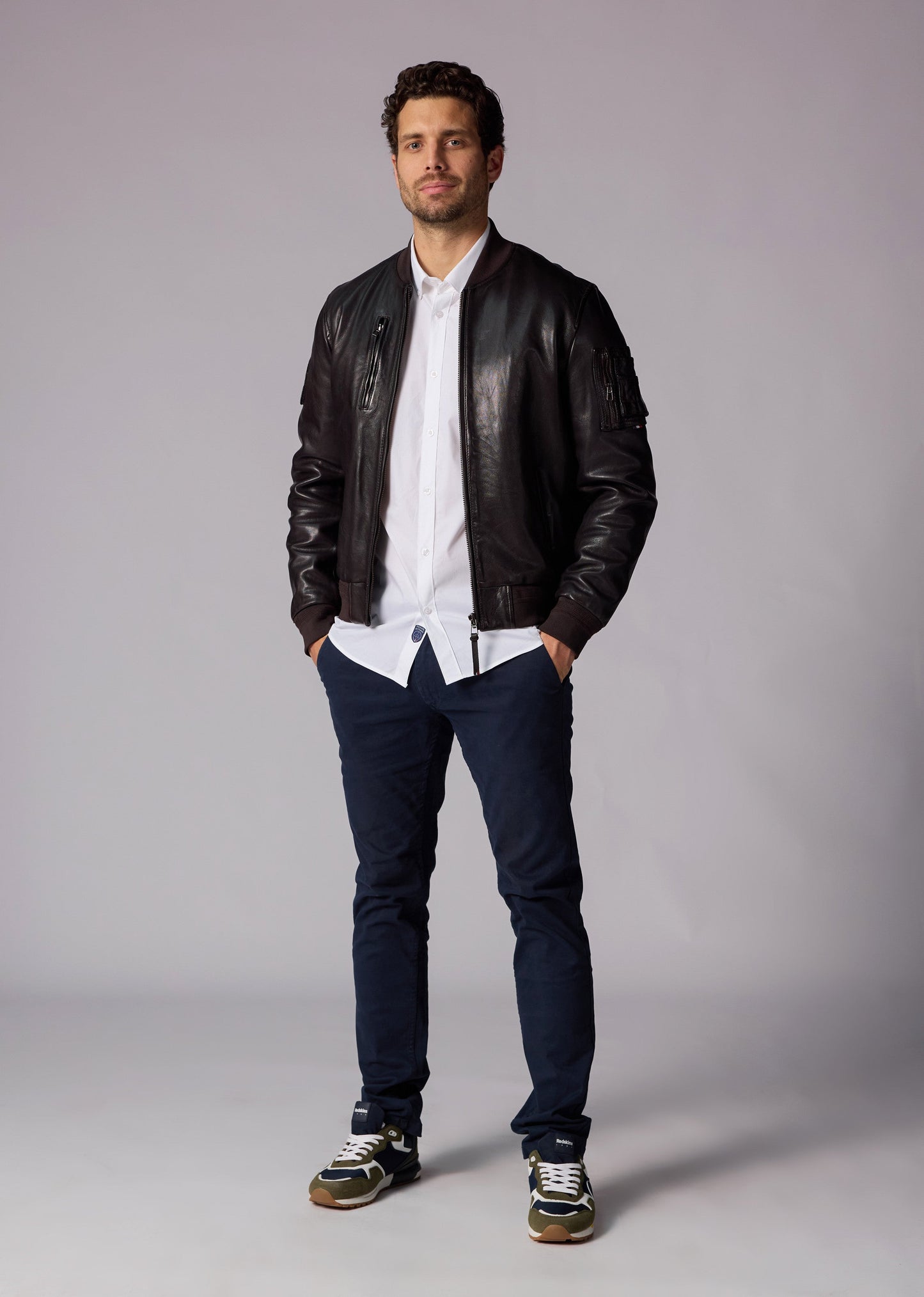 Blouson marron RICK ALPHA