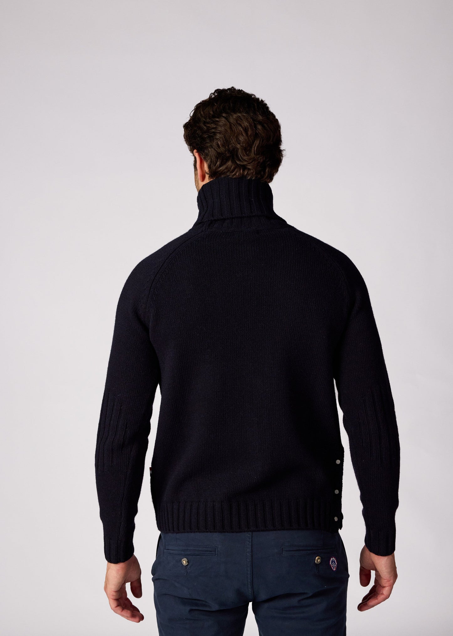 Pullover bleu marine STEVENSON MILFORD