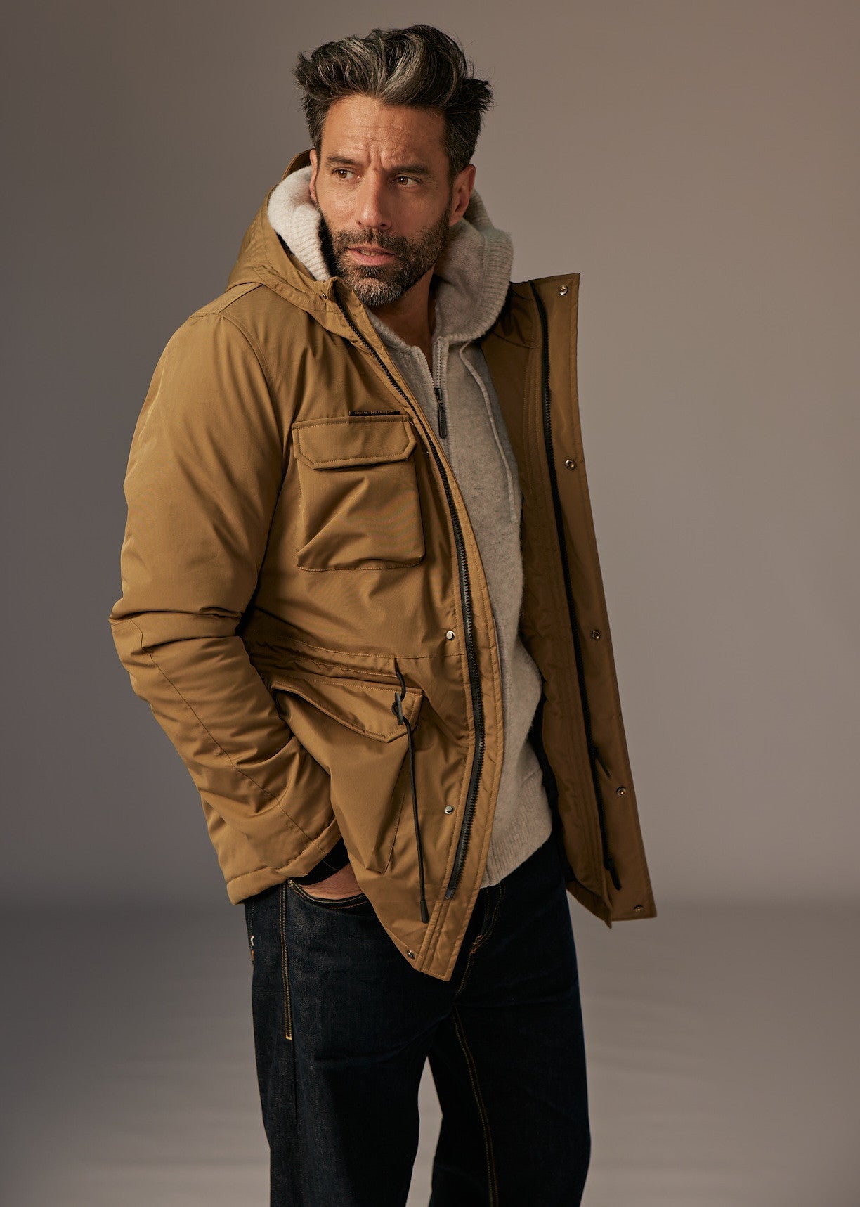 Parka marron GARRET NIVE