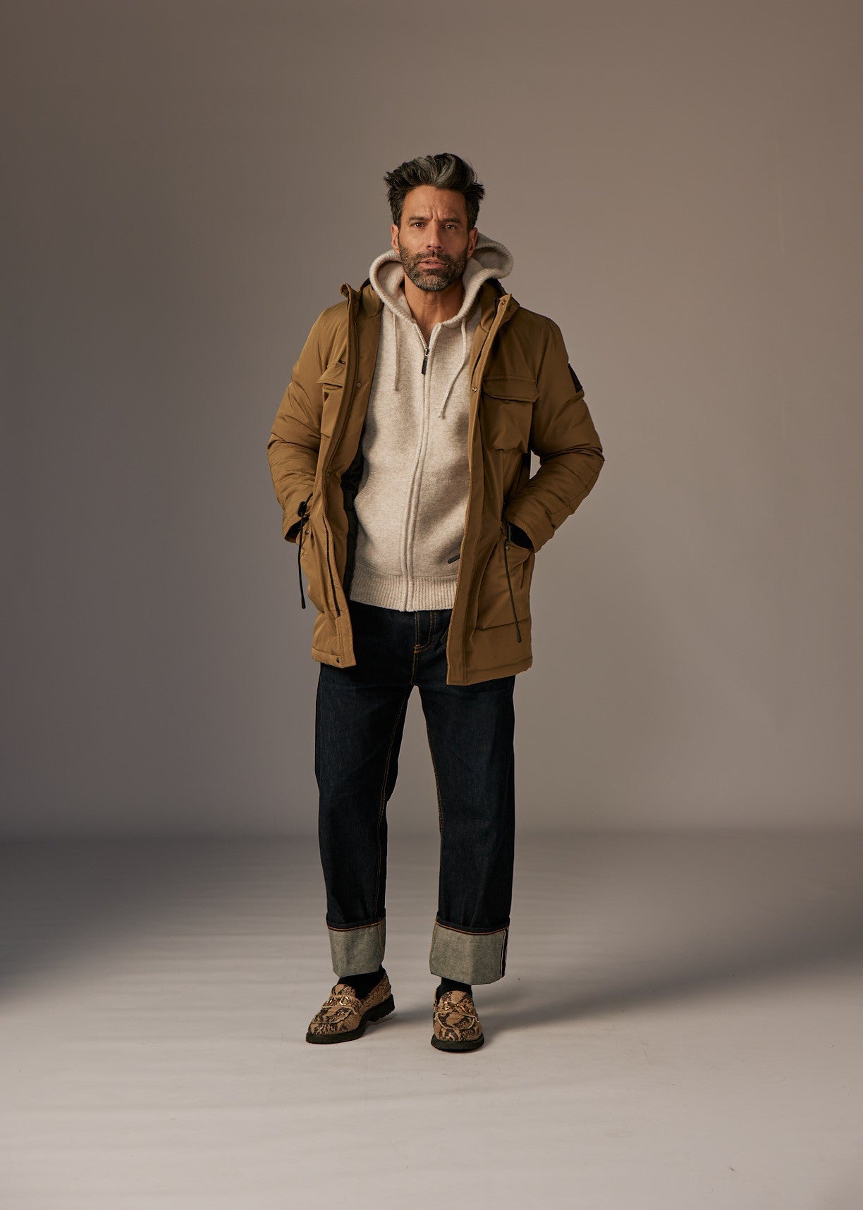 Parka marron GARRET NIVE