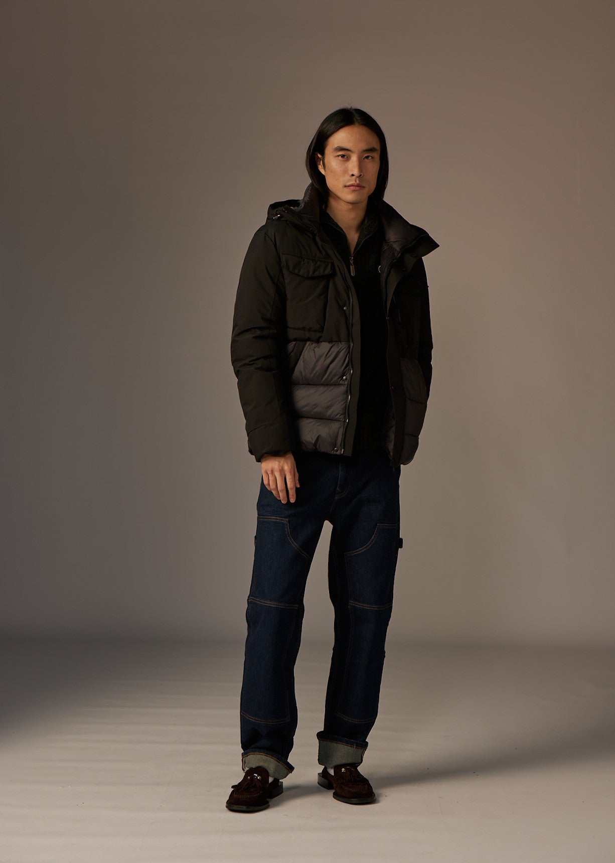 Parka noire ELIO STAYW
