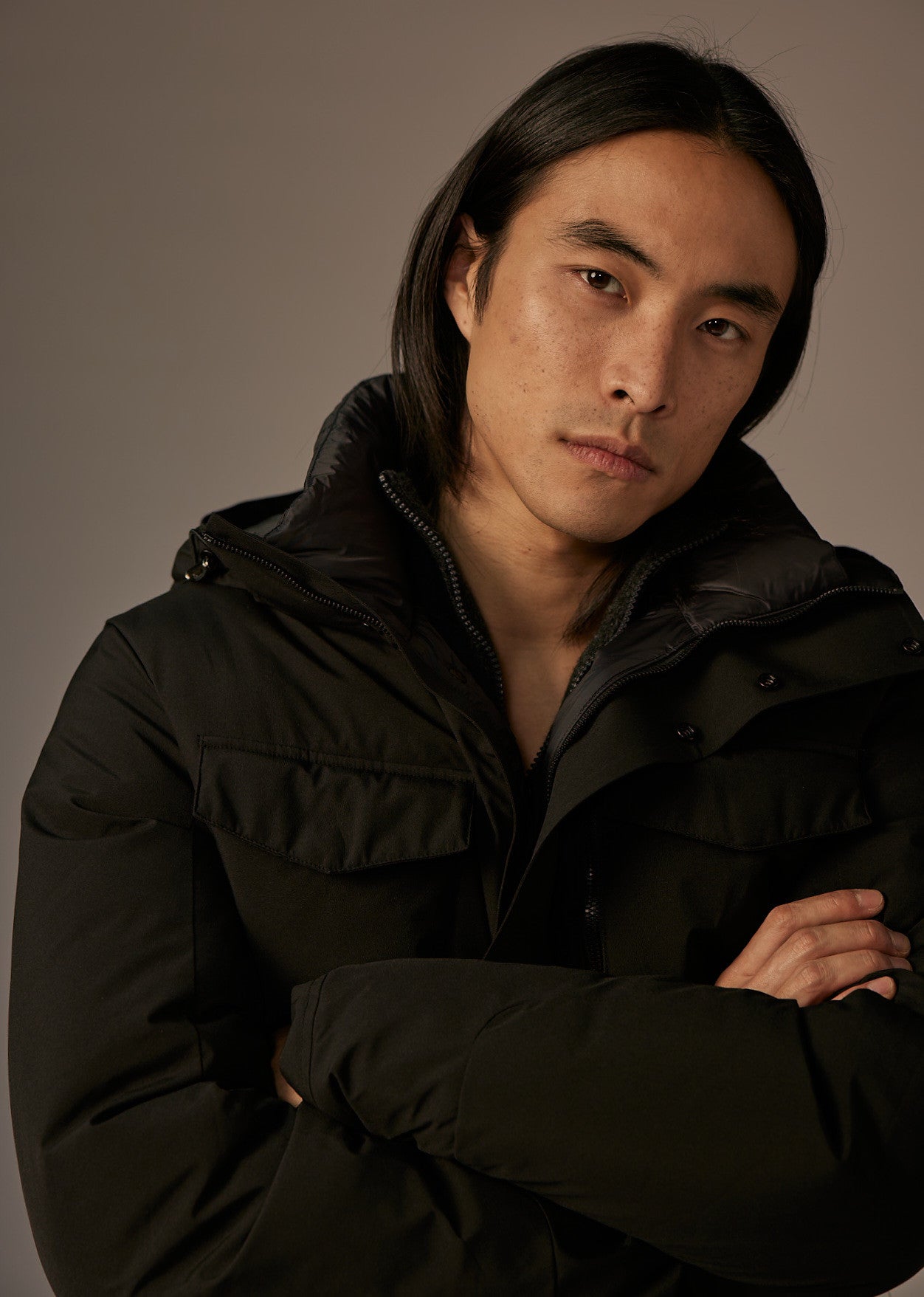 Parka noire ELIO STAYW
