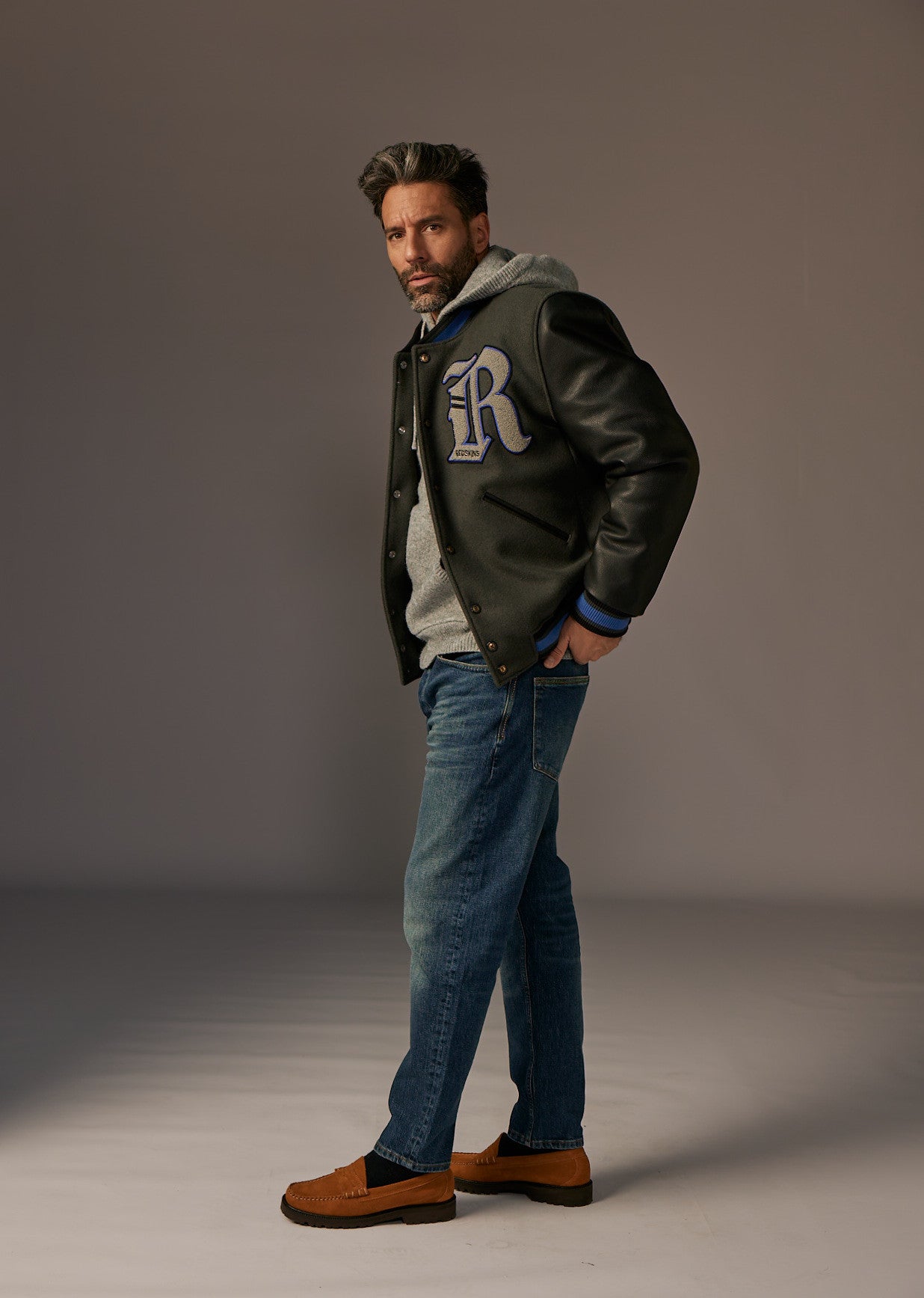 Cuir gris FOOTBALL HATCH