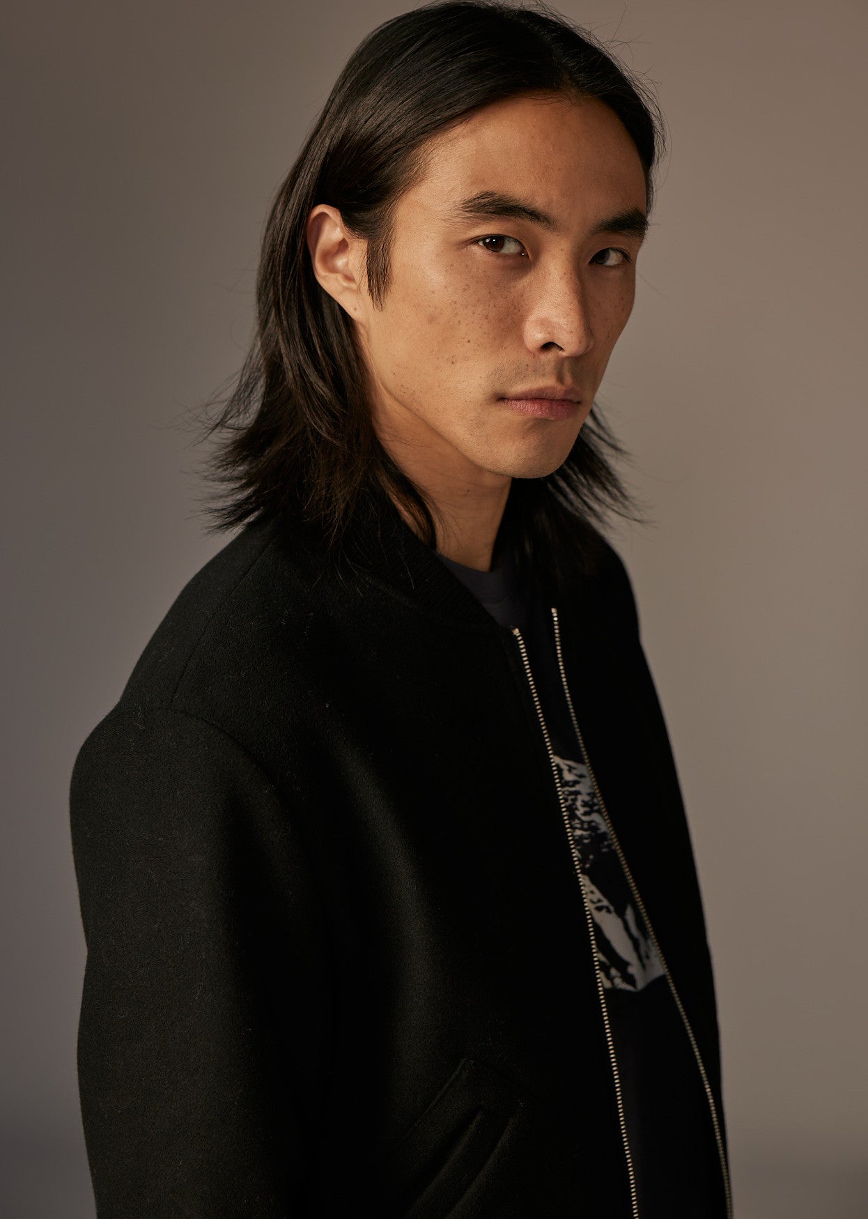 Blouson noir HELSINKY CHTEW