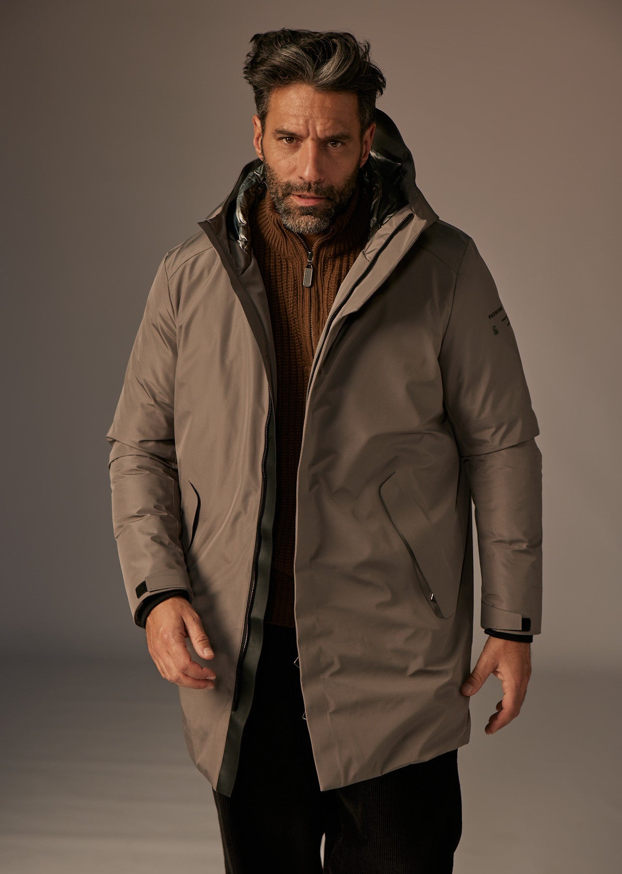 Parka grise RUSSEL STEON