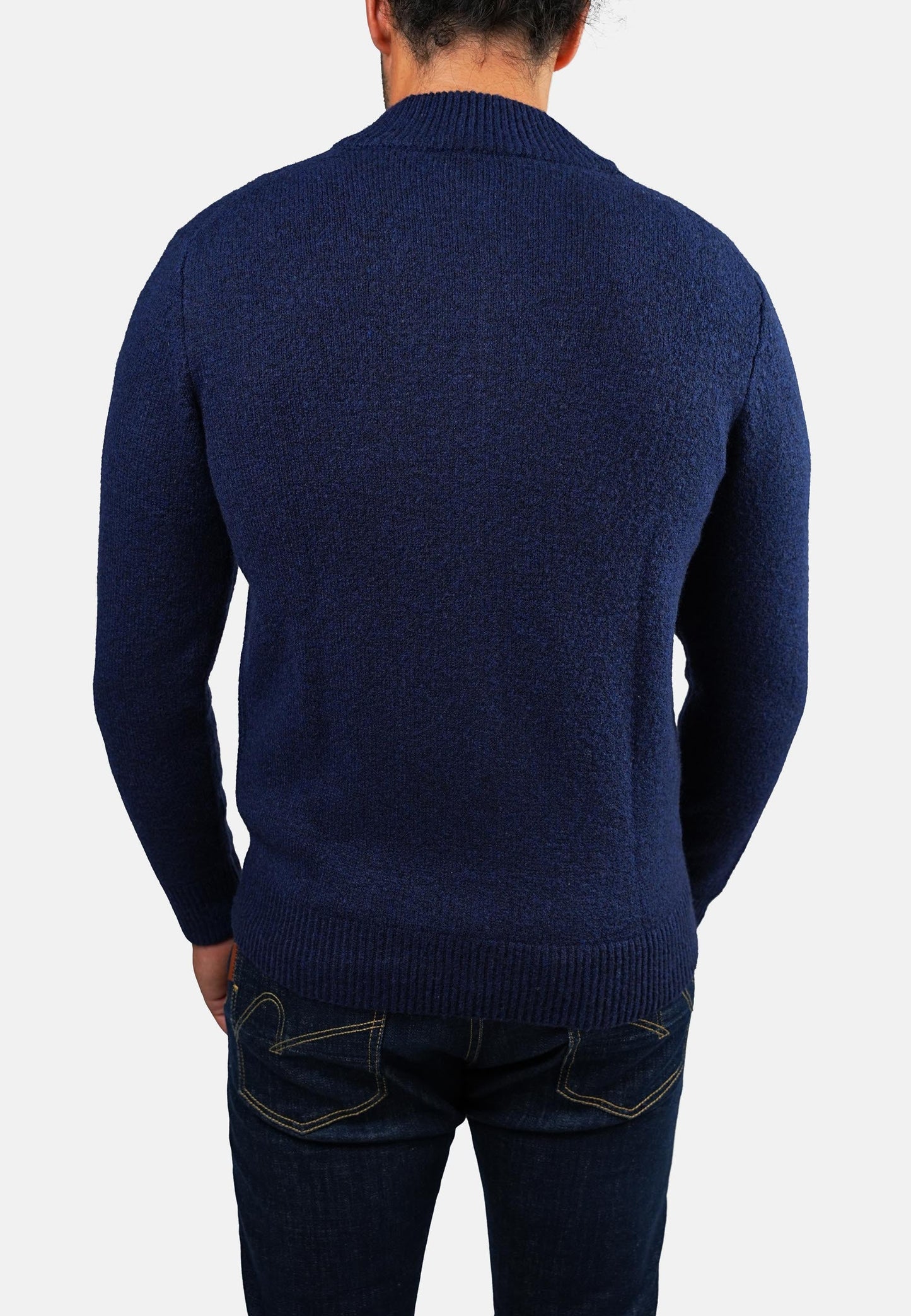 Pull Over bleu marine BOST STALL