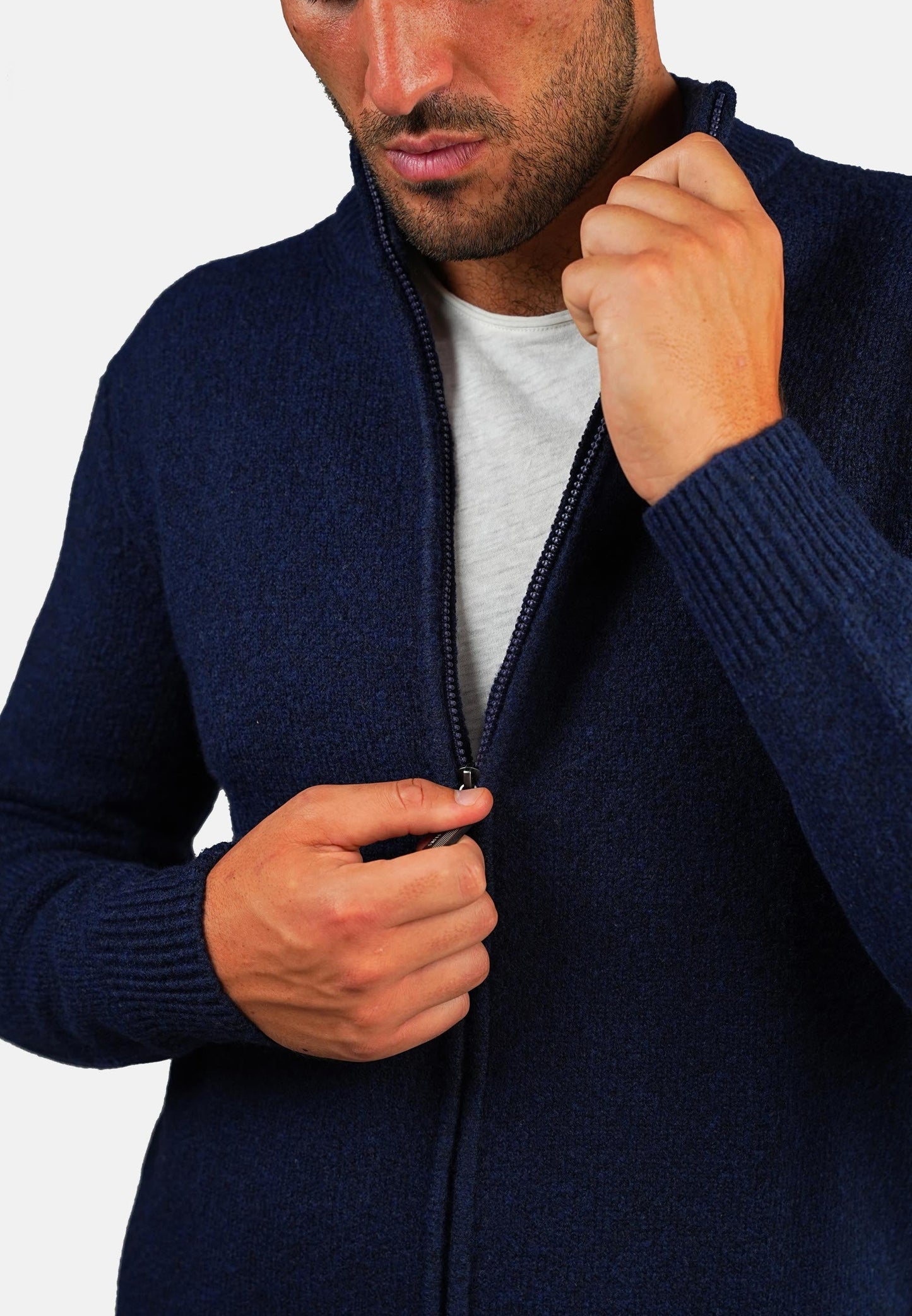Pull Over bleu marine BOST STALL