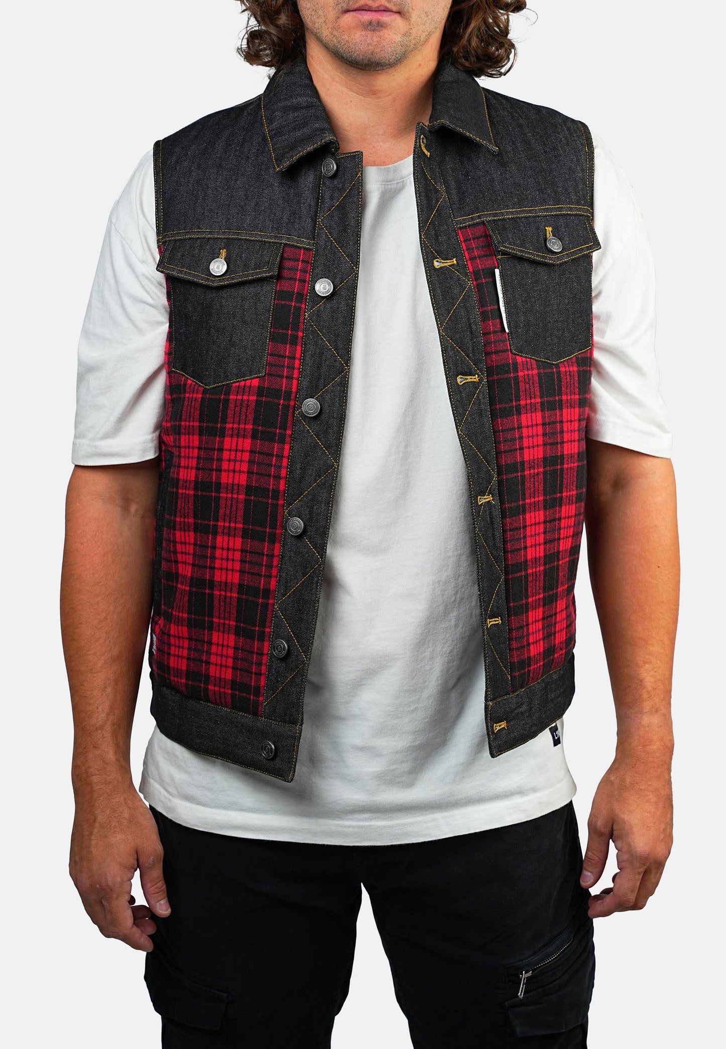 Veste sans manche noire DAWN PLOUTCH