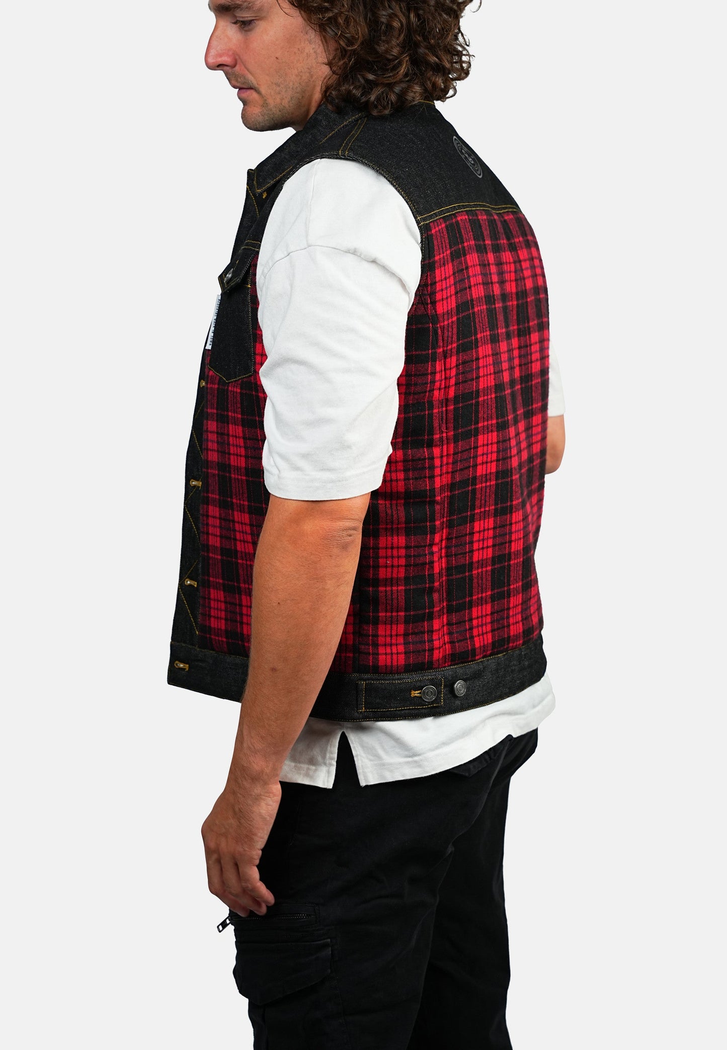 Veste sans manche noire DAWN PLOUTCH