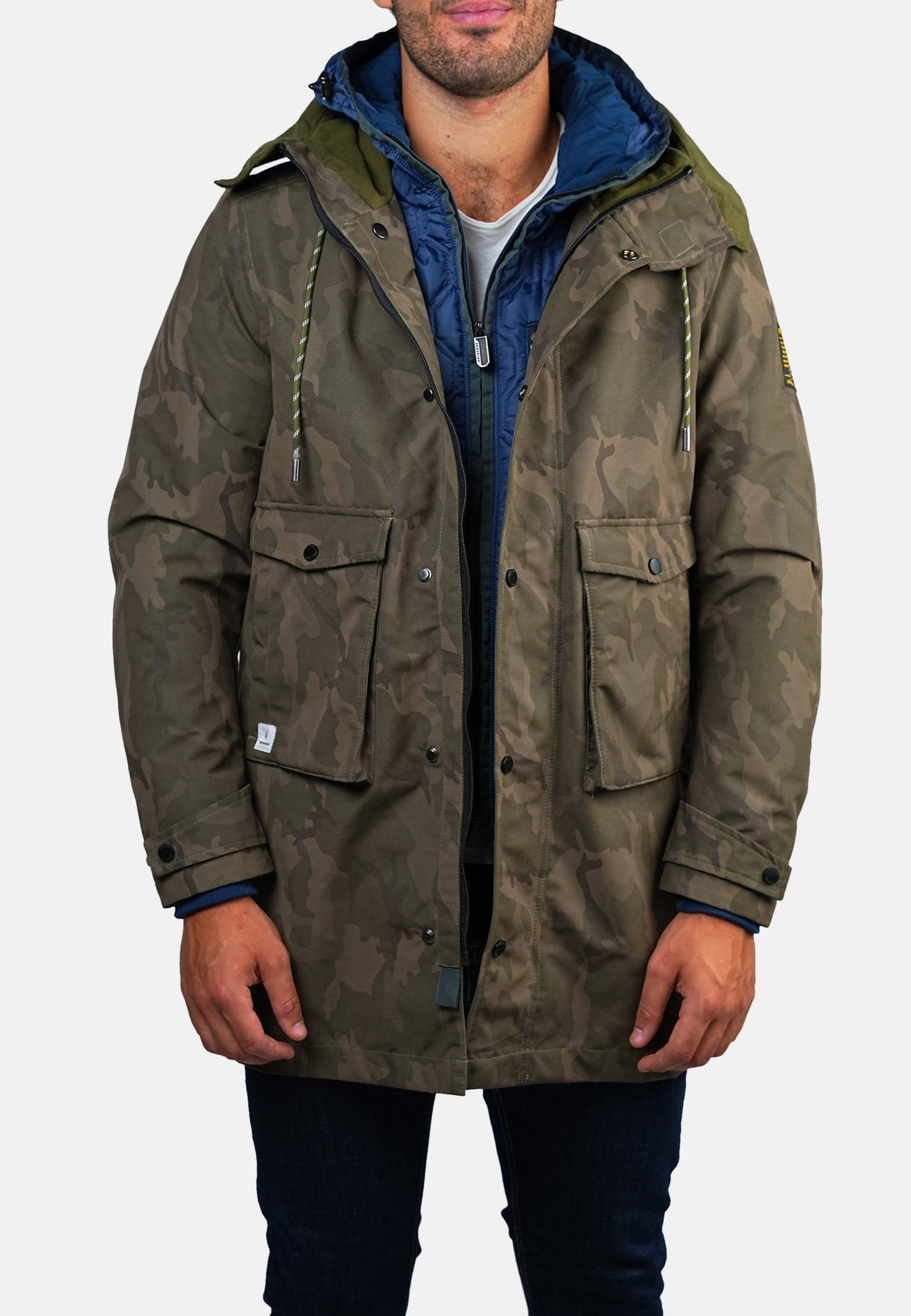 Parka verte GALERMA STARTCH