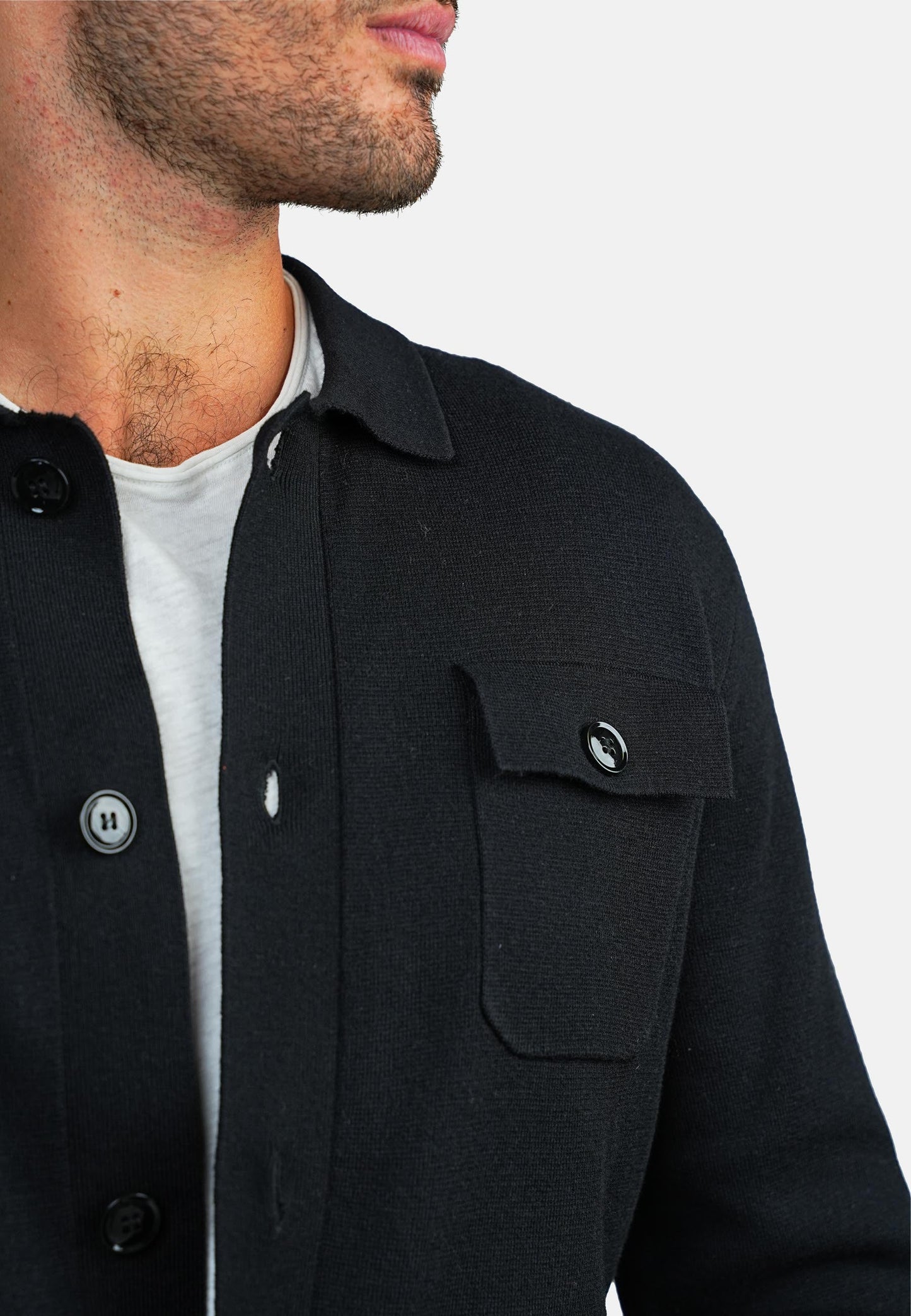 Pull Over noir MERLIN MLOVAC