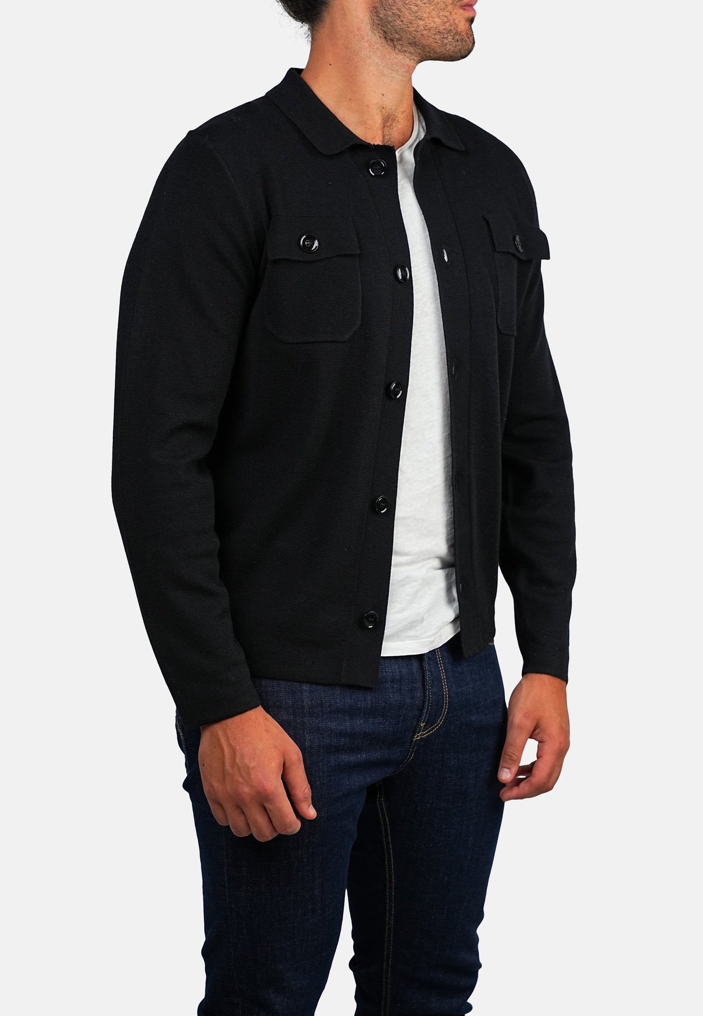 Pull Over noir MERLIN MLOVAC