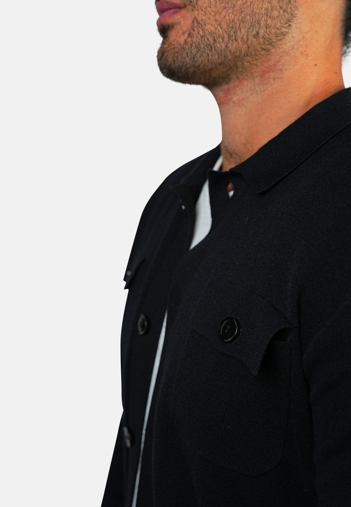 Pull Over noir MERLIN MLOVAC