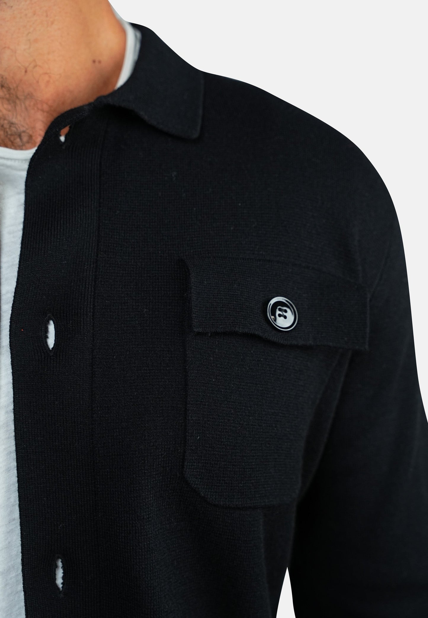 Pull Over noir MERLIN MLOVAC