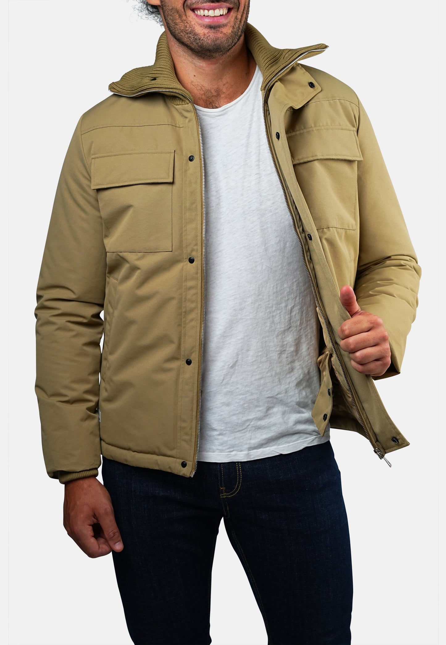 Parka jaune CLARIDGE STONE