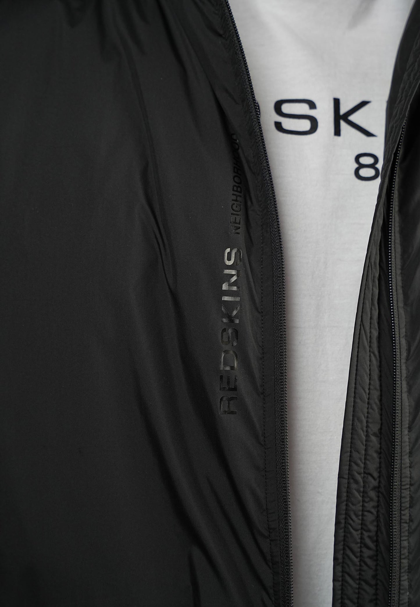 Parka noire SPLASH ZEBRY