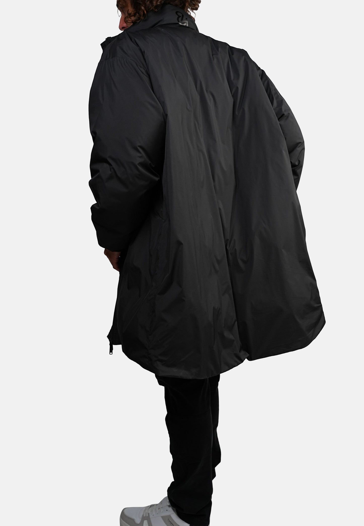 Parka noire SPLASH ZEBRY