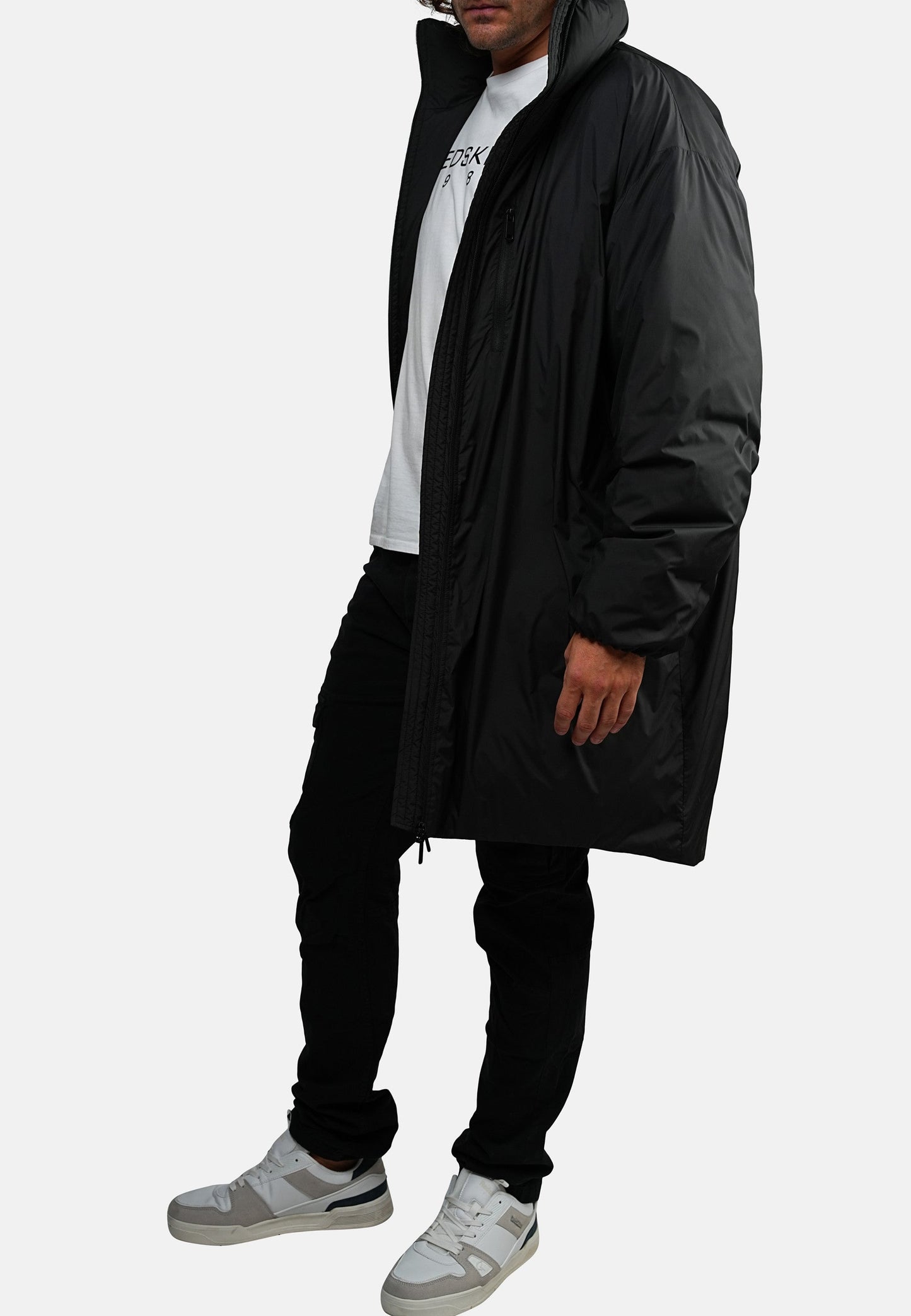 Parka noire SPLASH ZEBRY