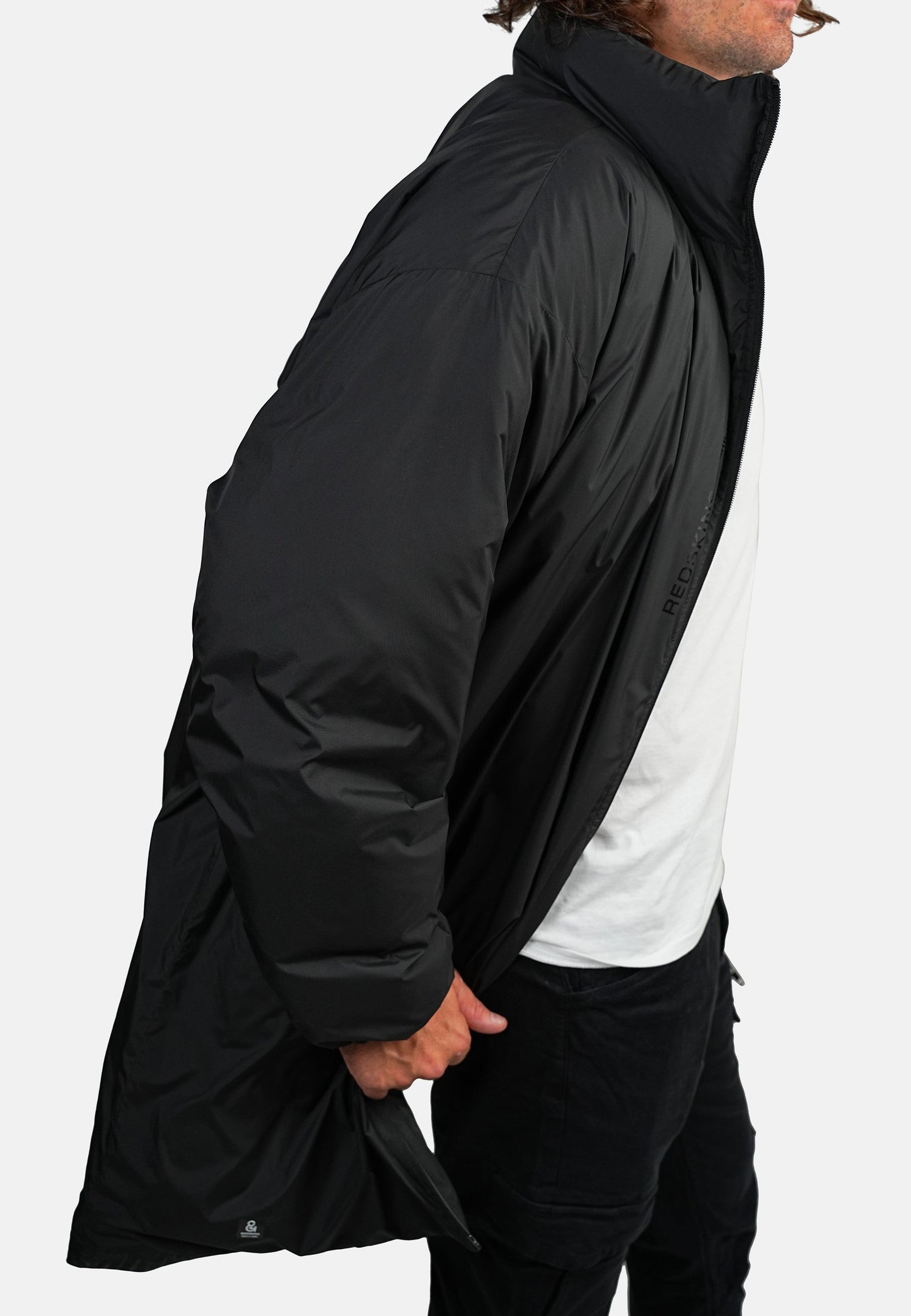 Parka noire SPLASH ZEBRY