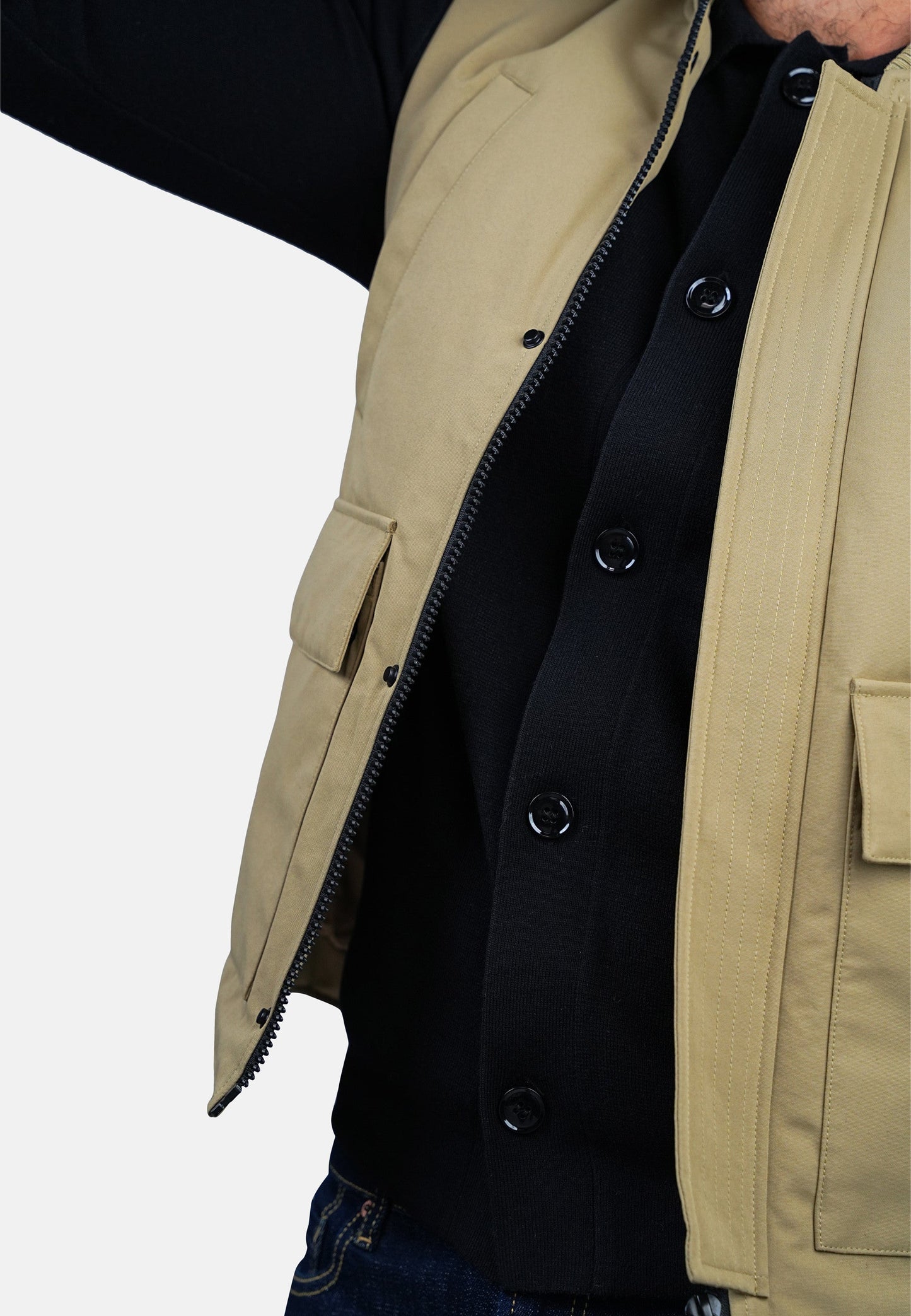 Parka jaune HAMMO STONE