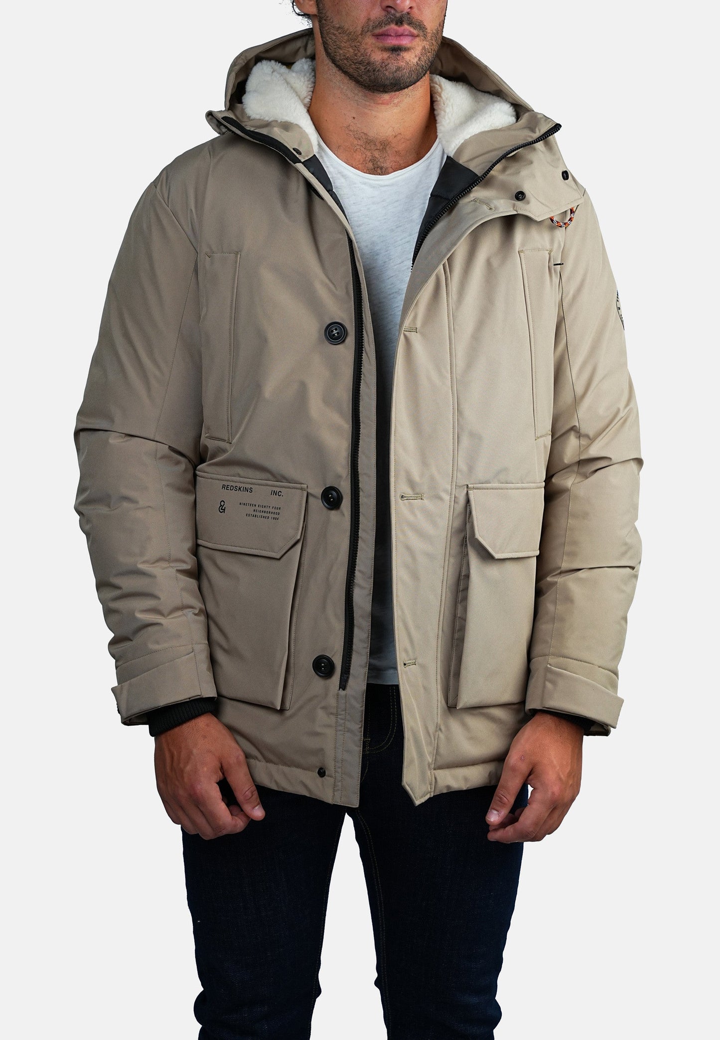 Parka jaune PELLY DRUK