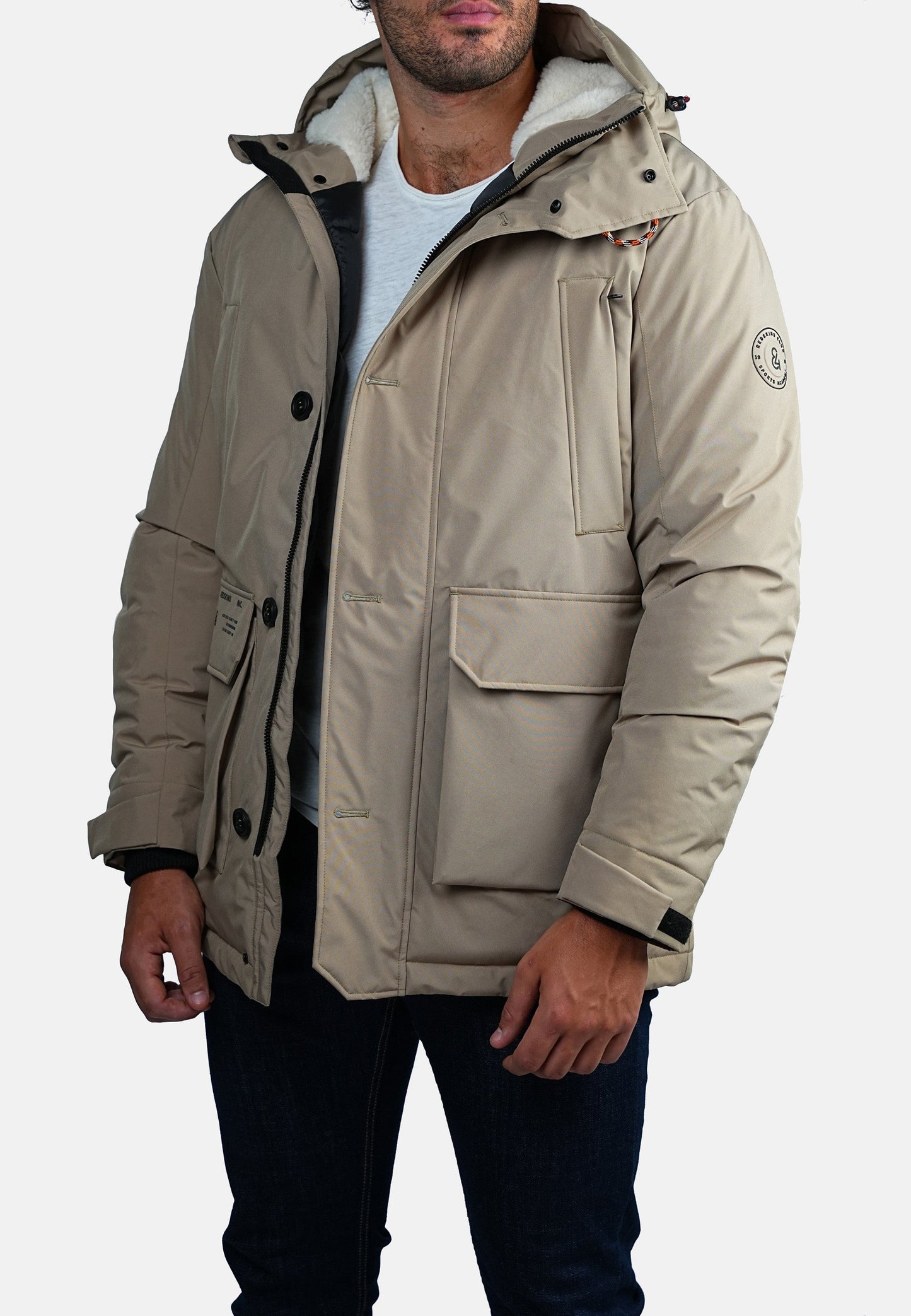 Parka jaune PELLY DRUK