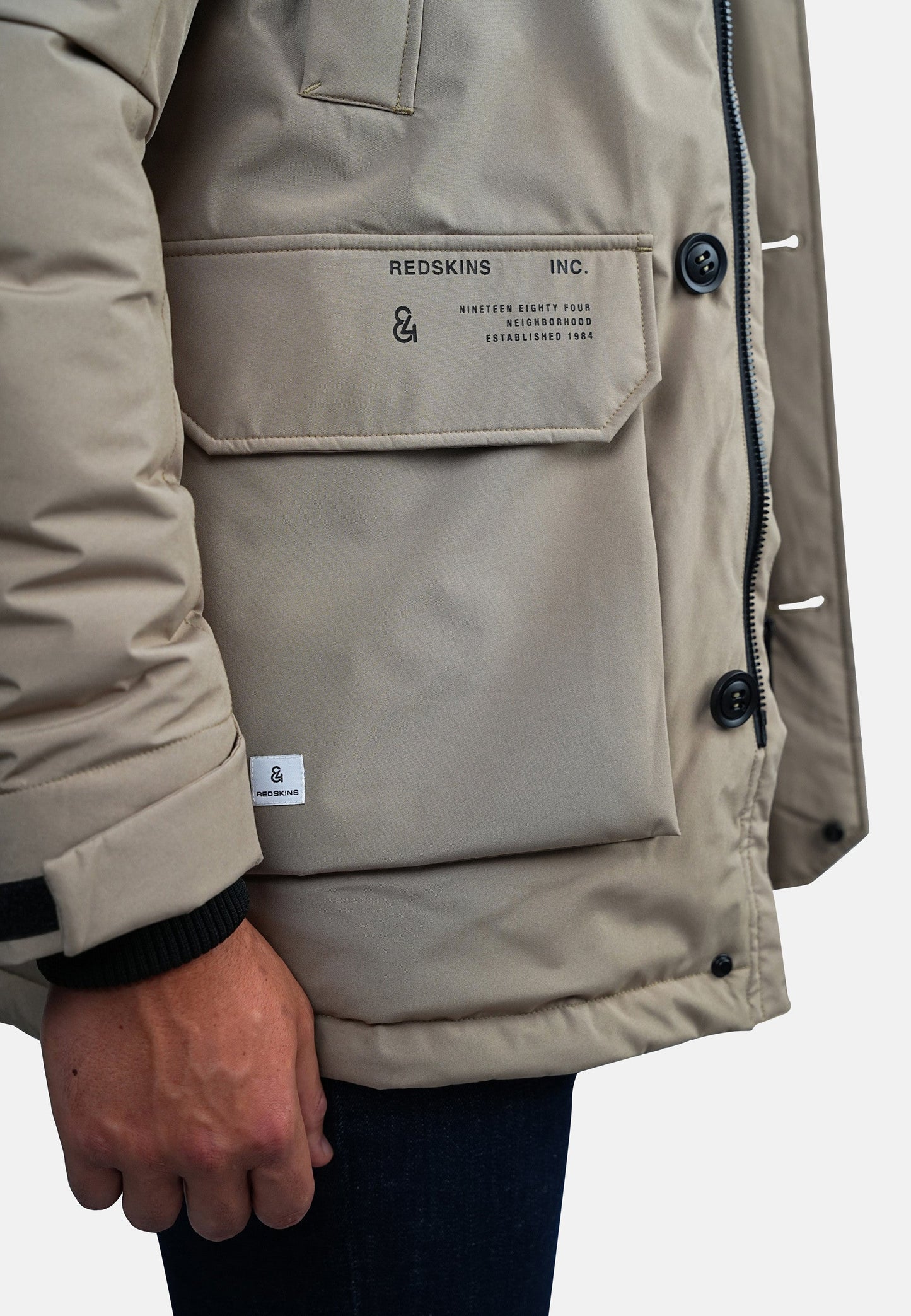 Parka jaune PELLY DRUK