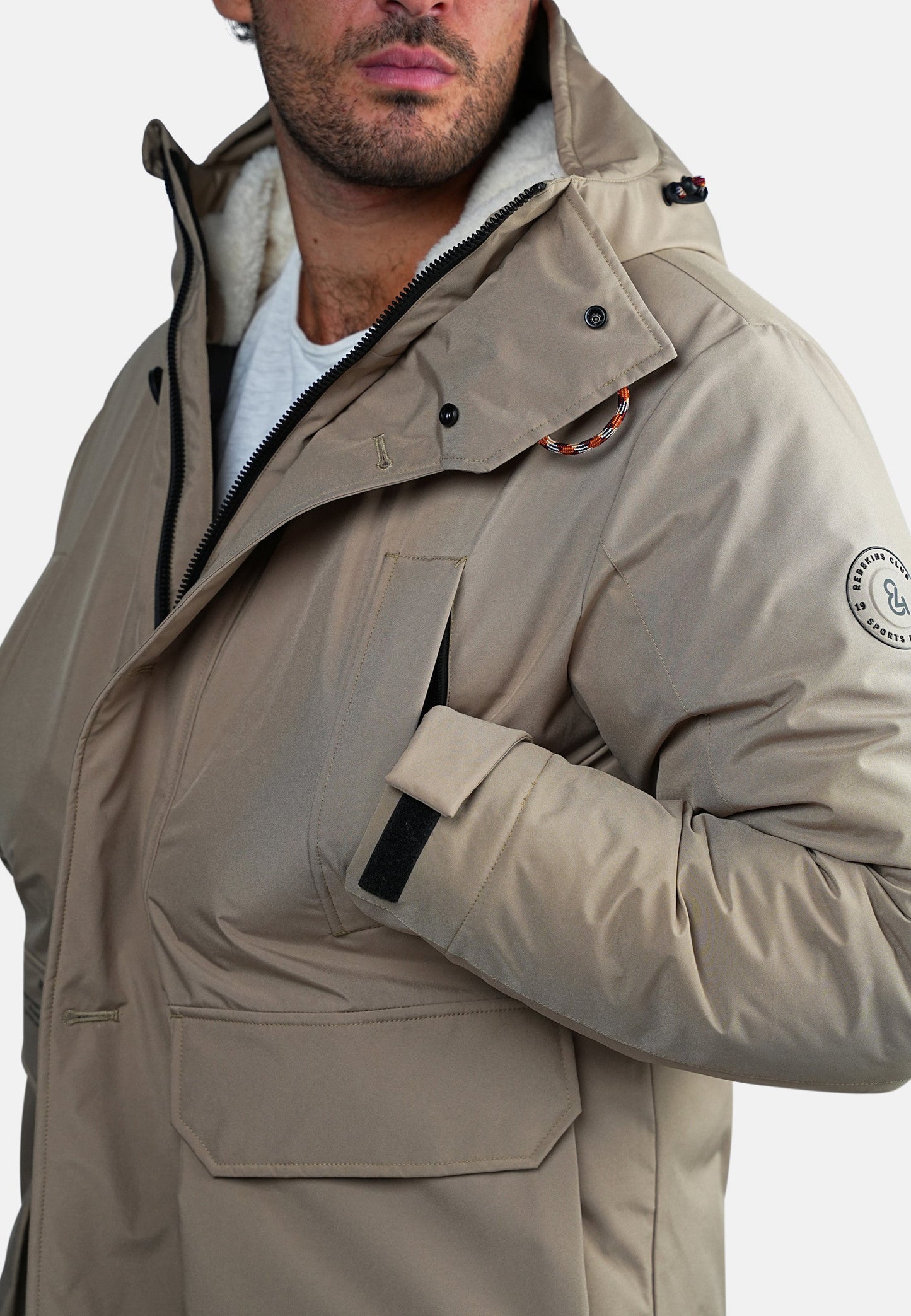Parka jaune PELLY DRUK