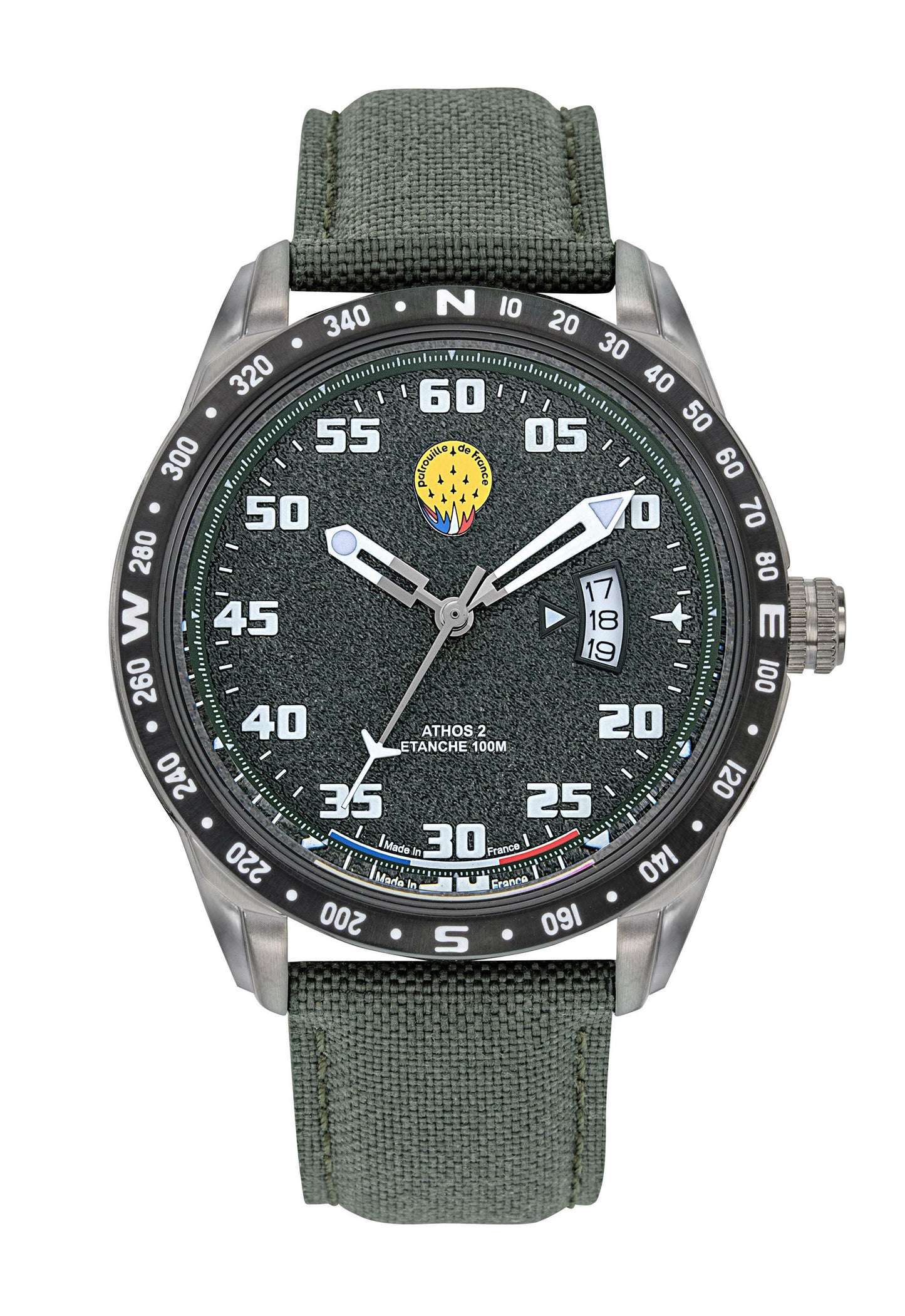 Montre Paf Athos 2 668126 verte