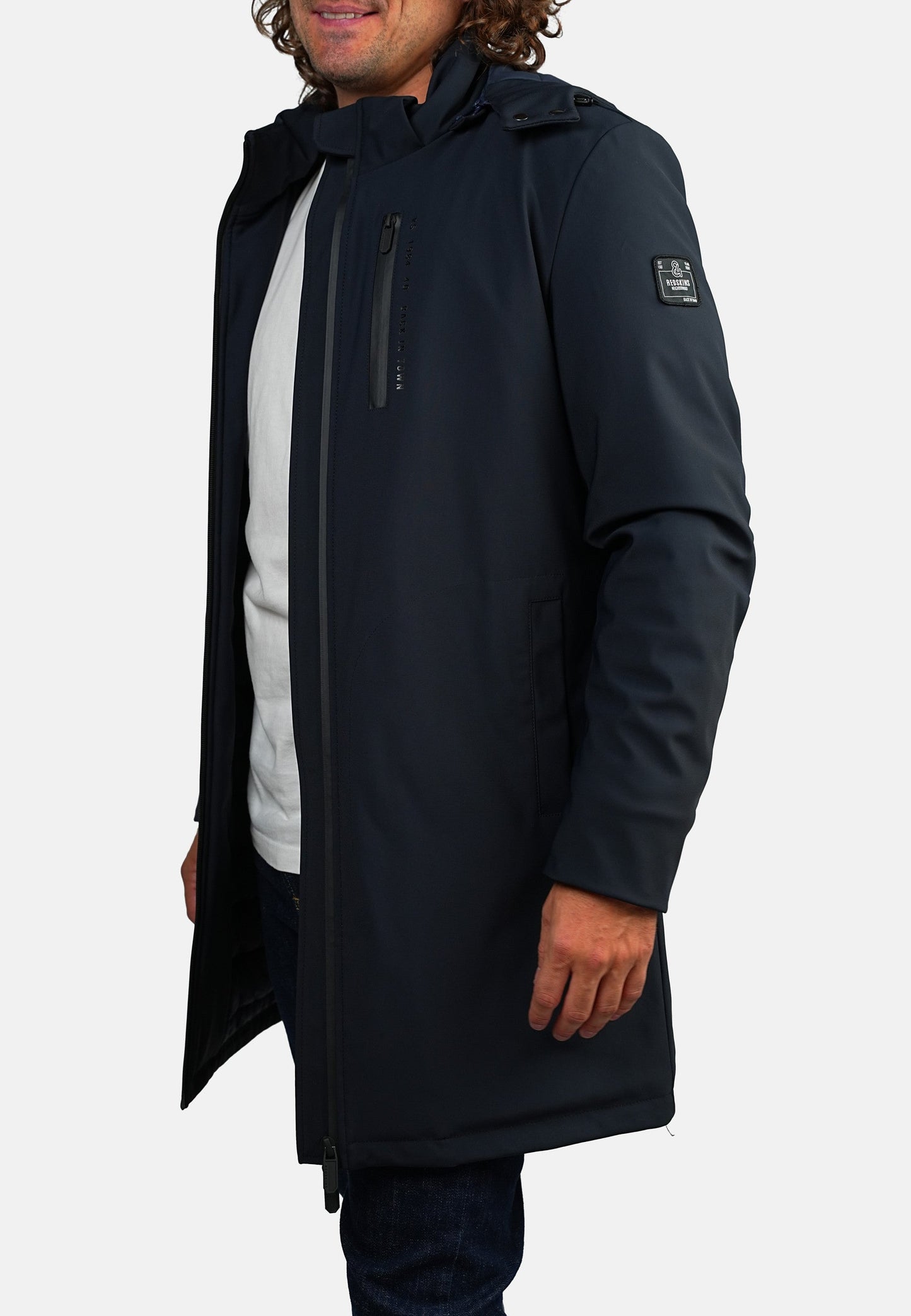 Parka bleu marine GRIDA ACTIVE