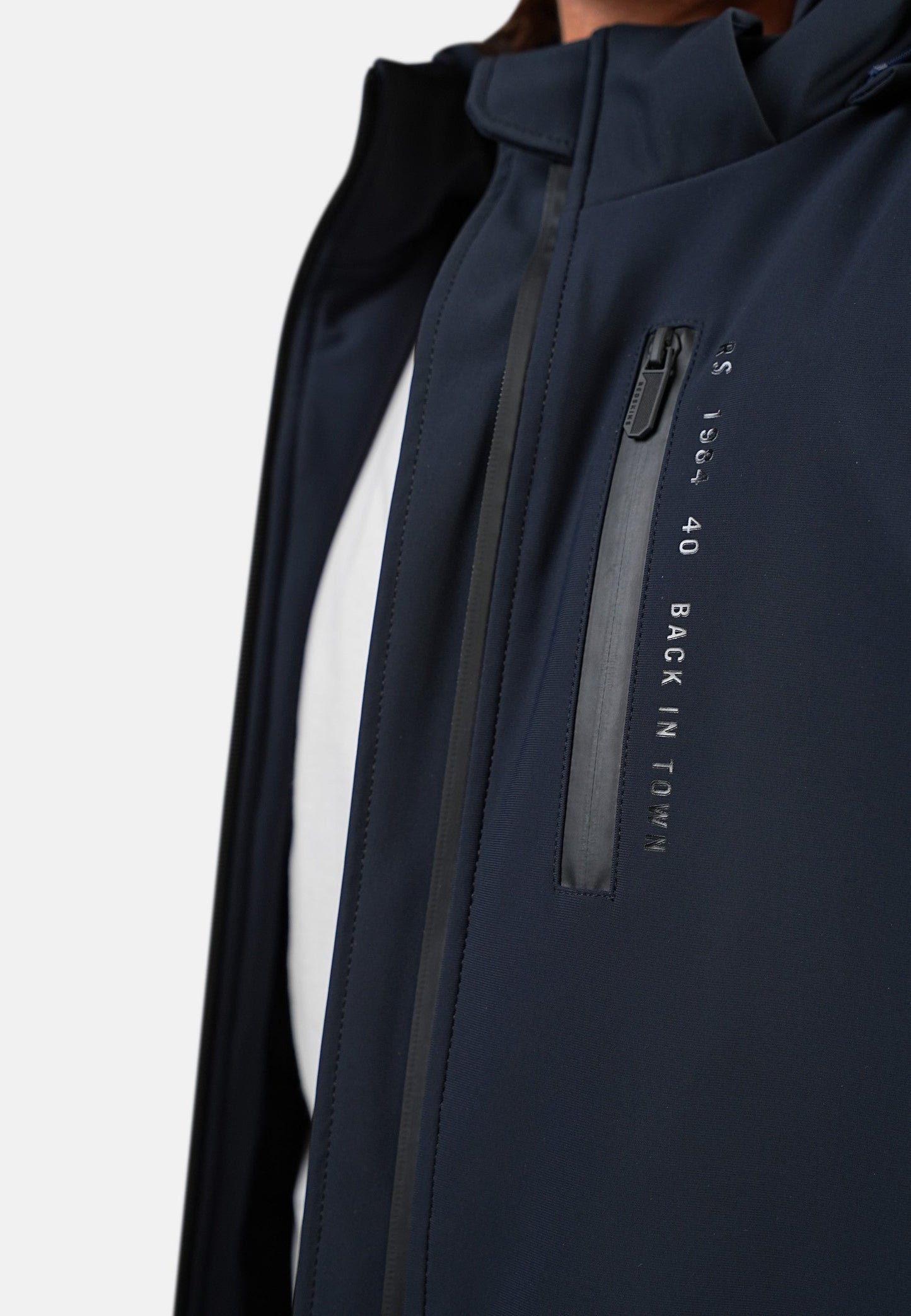 Parka bleu marine GRIDA ACTIVE