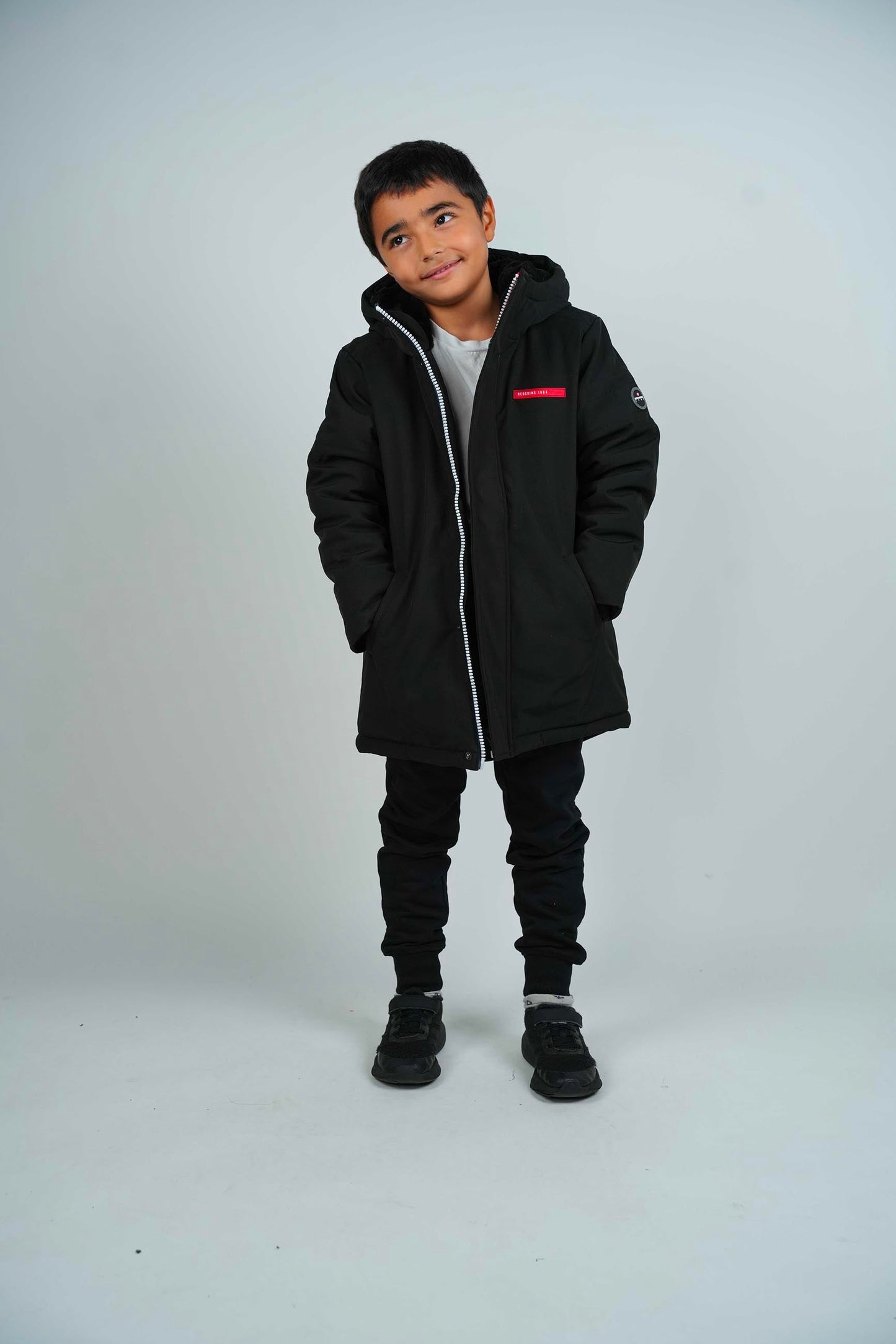 Parka enfant noire