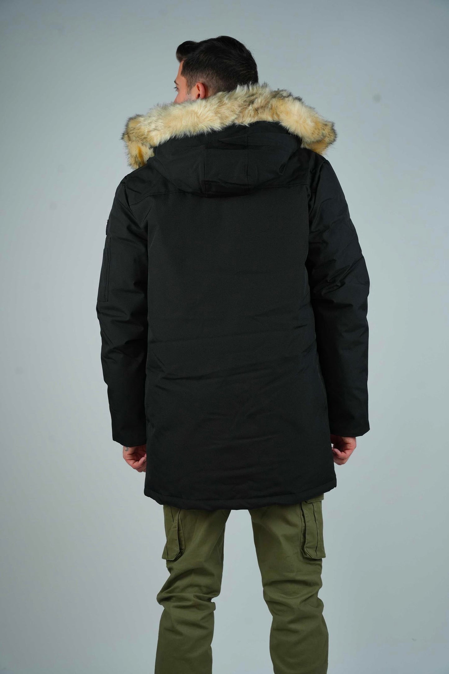 Parka noire venise