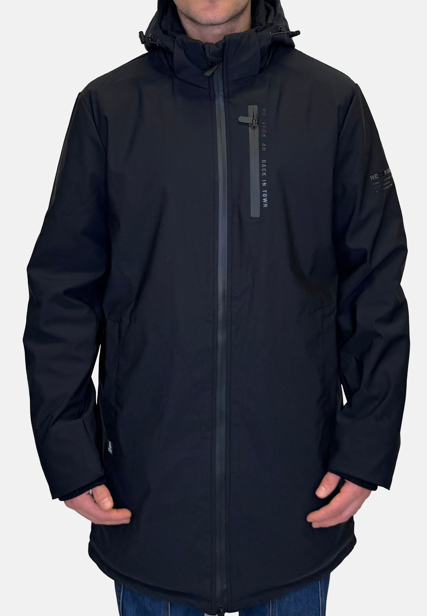 Parka noire GRIDA ACTIVE