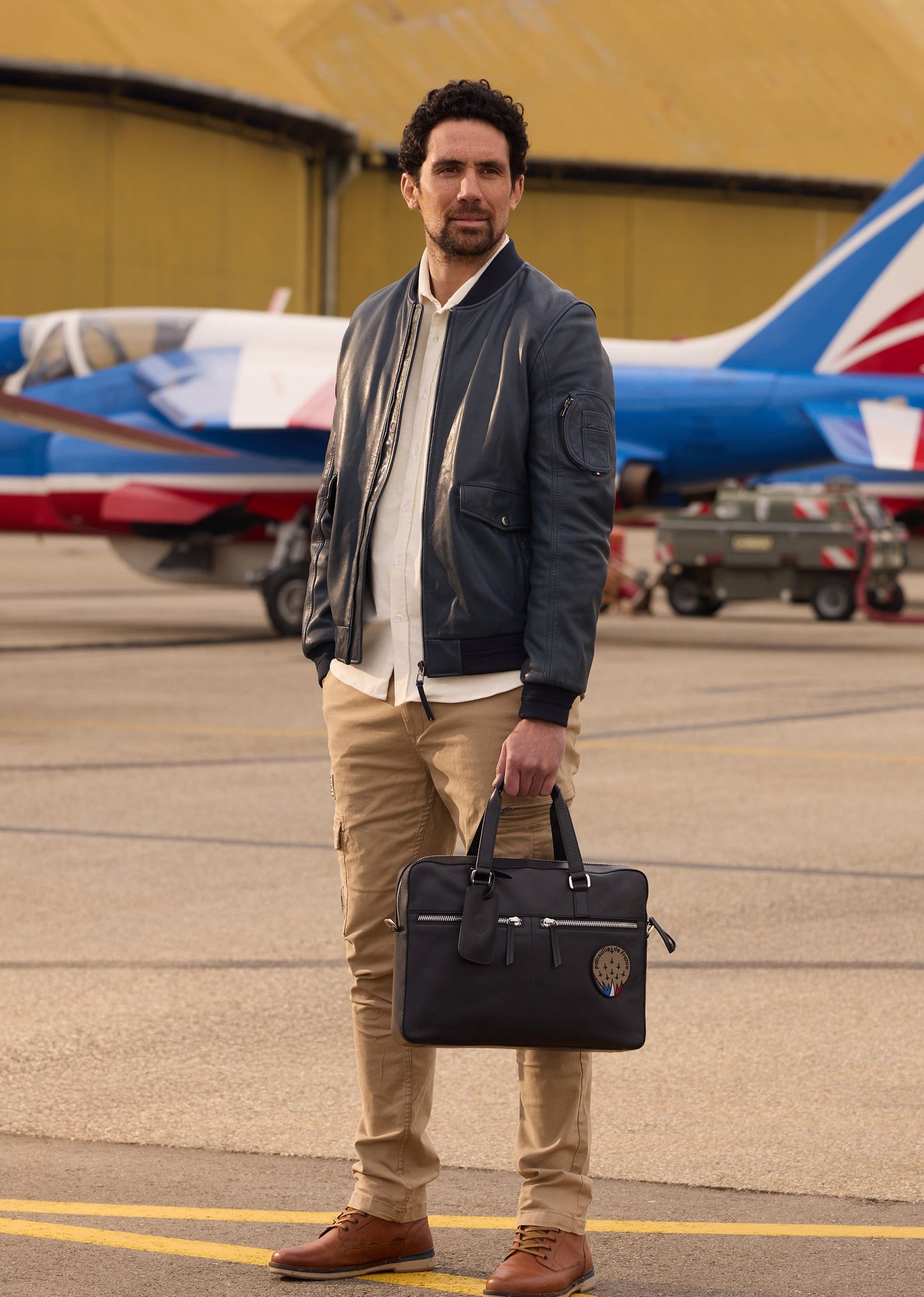 Sac en cuir MESSENGER SPIDER