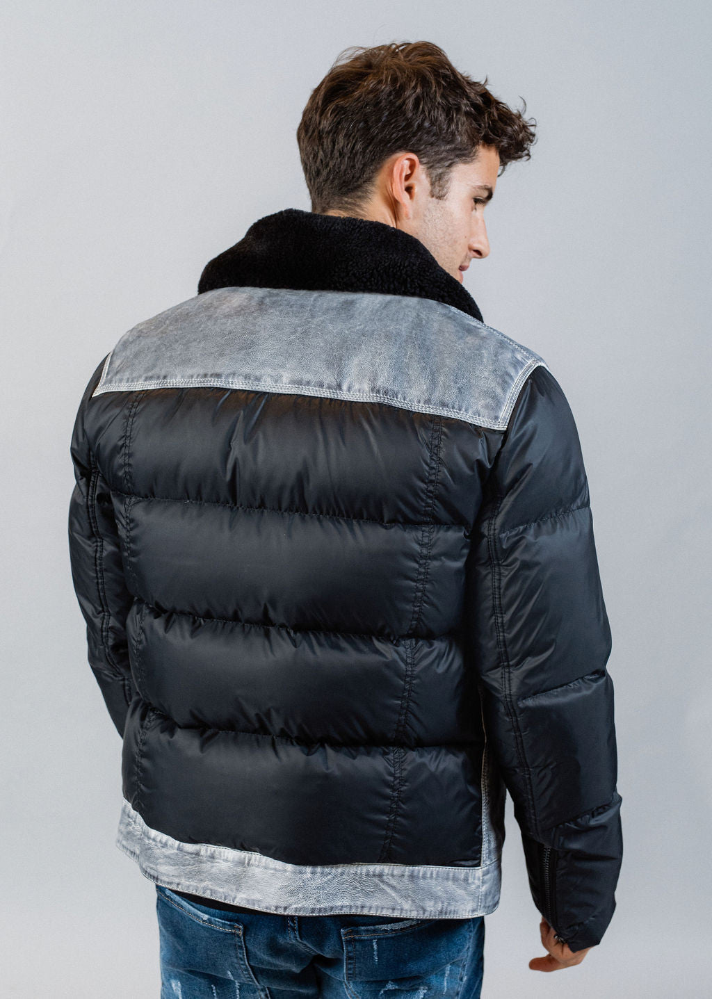 Veste en cuir SILVERS CHALLENGE