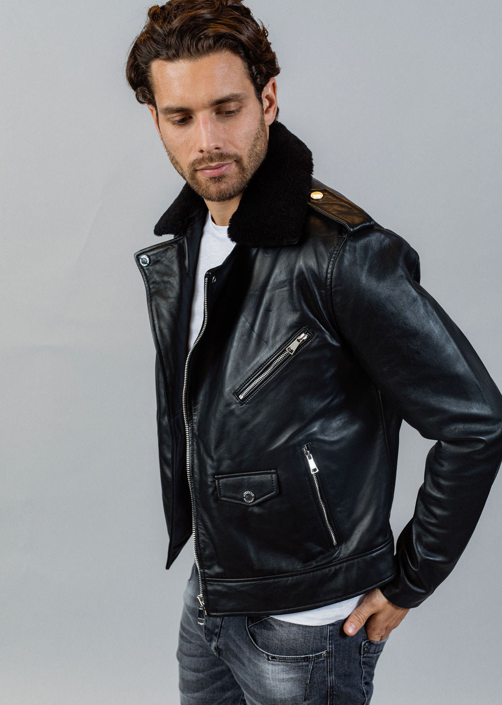 Veste en cuir SPEEDSTER2 EAGLE