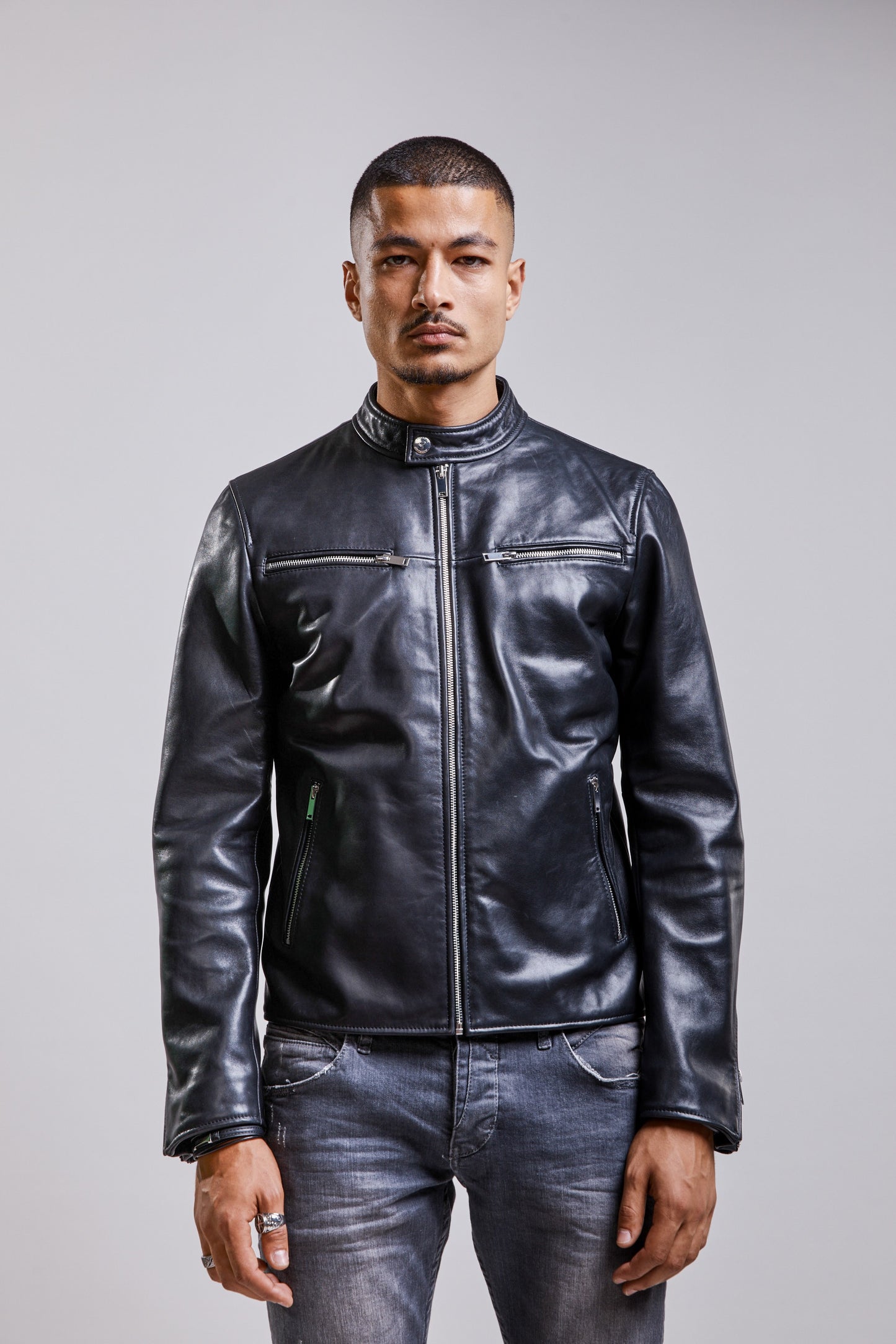 Veste en cuir WAYNE EAGLE